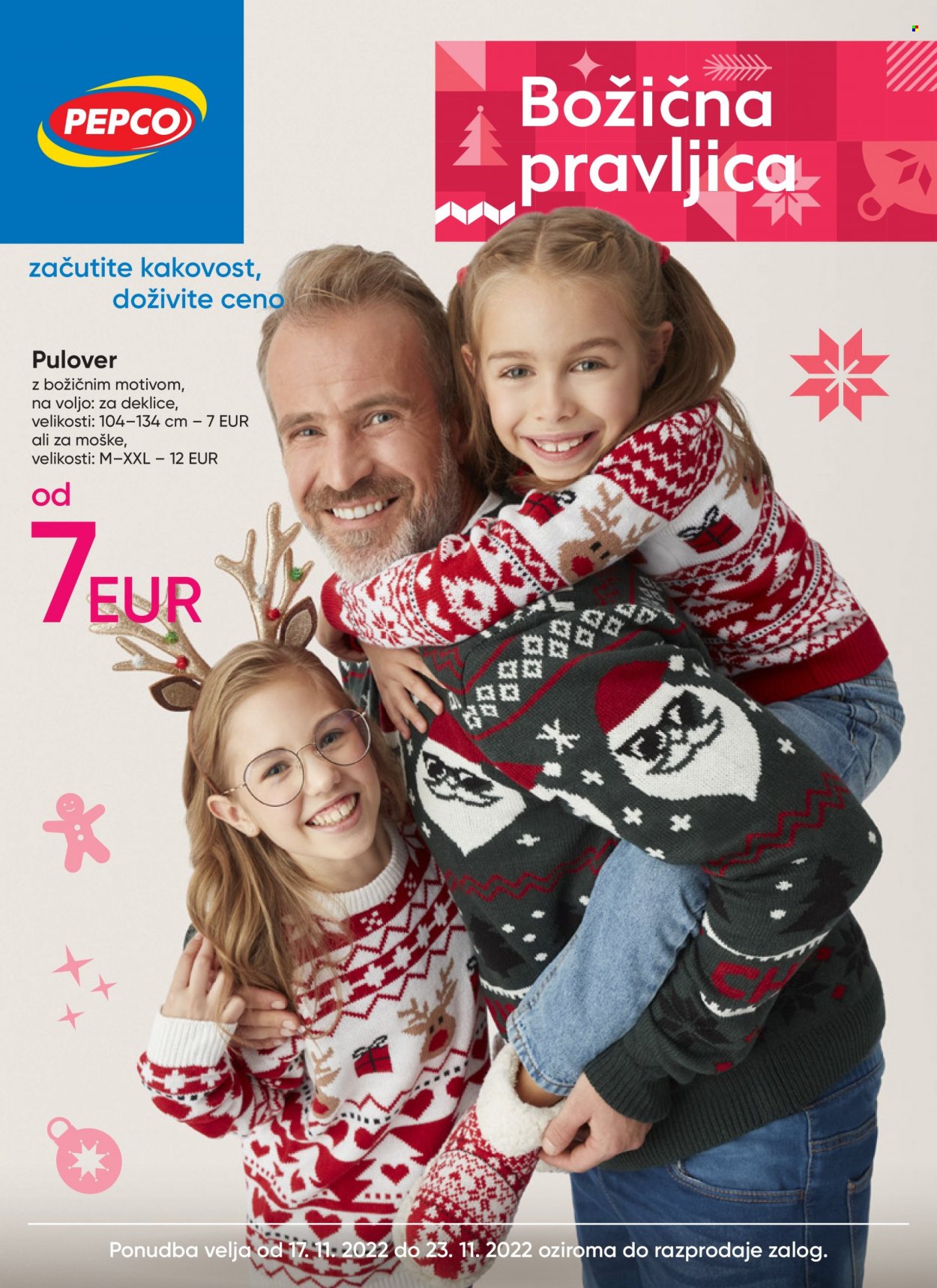 Pepco katalog - 17.11.2022 - 23.11.2022. Stran 1