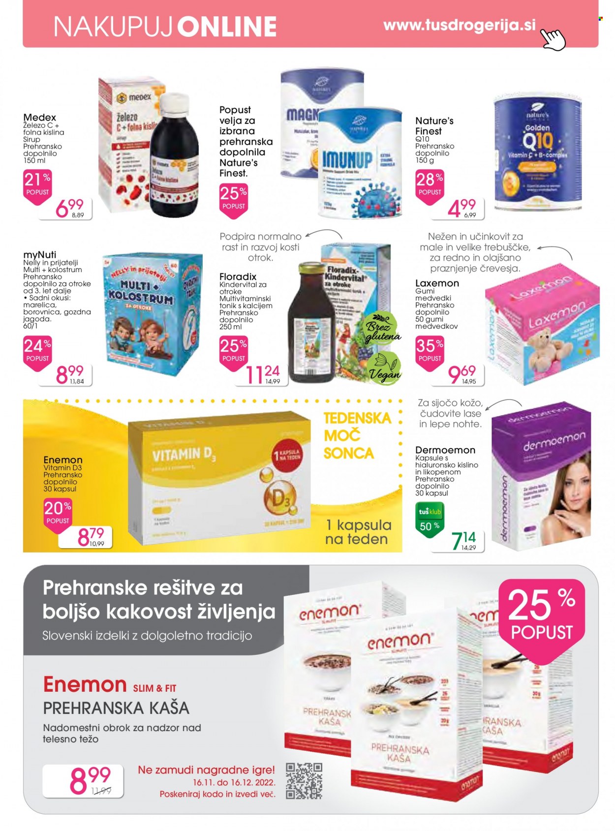 Tuš Drogeria katalog - 16.11.2022 - 26.11.2022. Stran 3