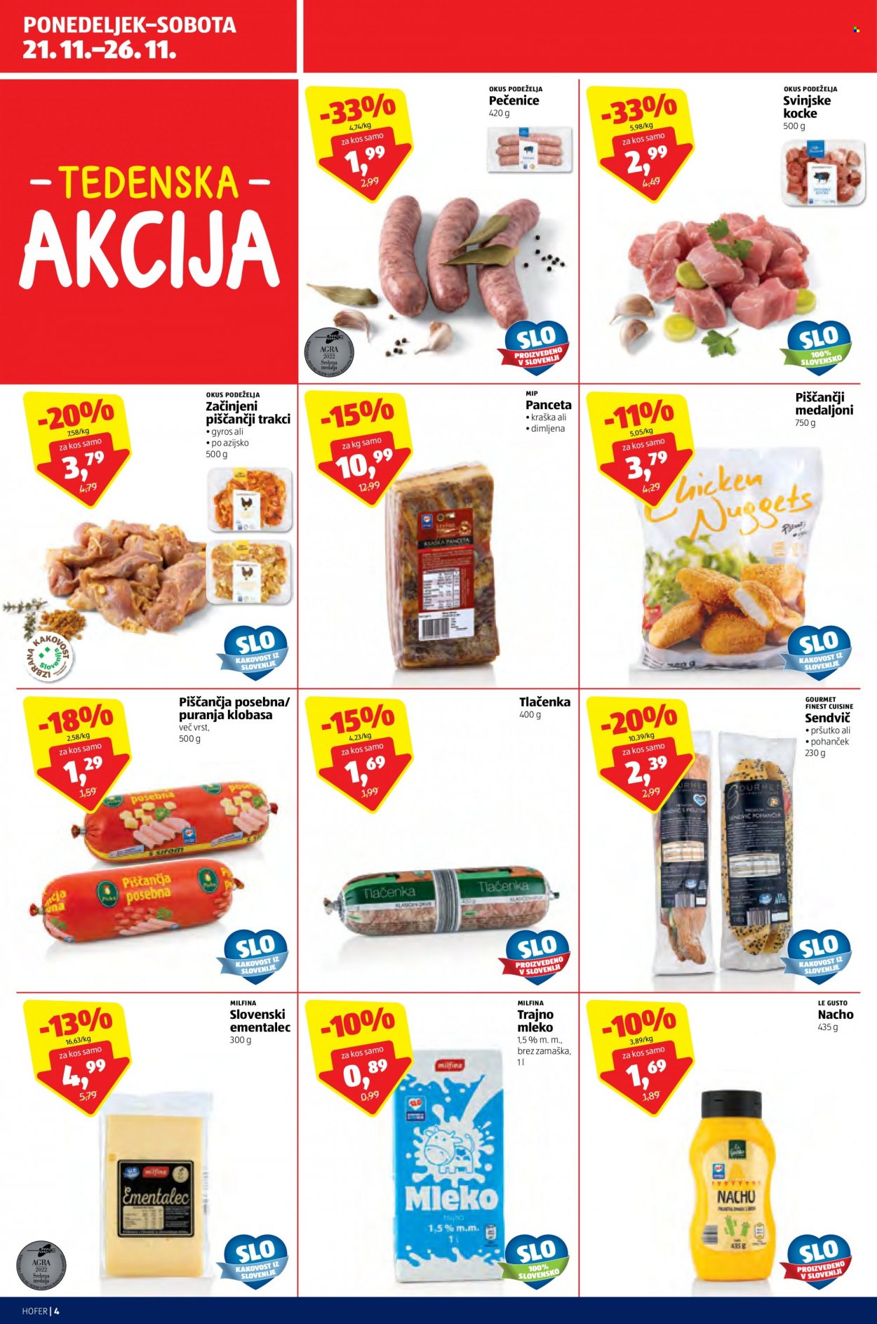 Hofer katalog - 17.11.2022 - 26.11.2022. Stran 4