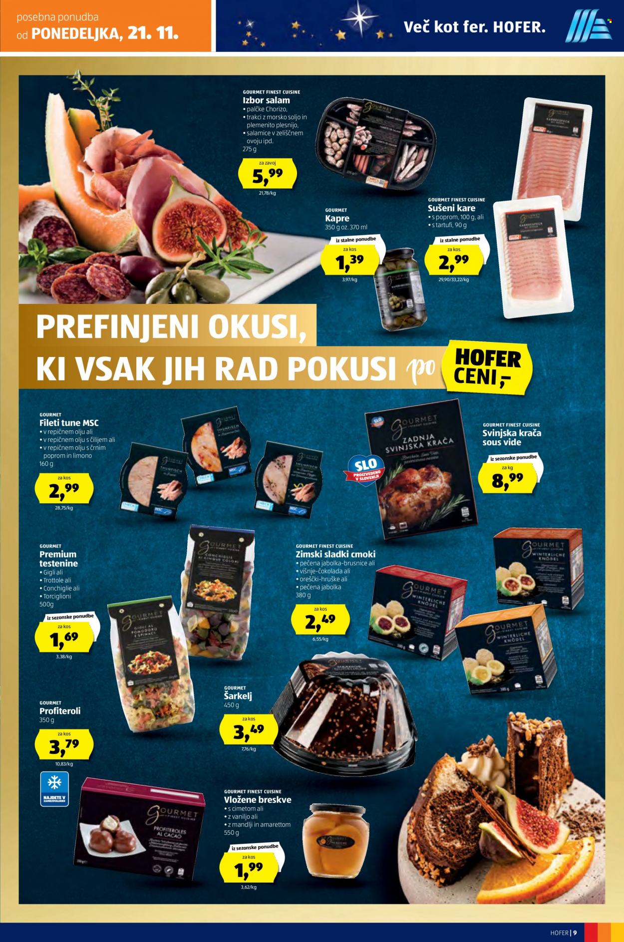 Hofer katalog - 17.11.2022 - 26.11.2022. Stran 9