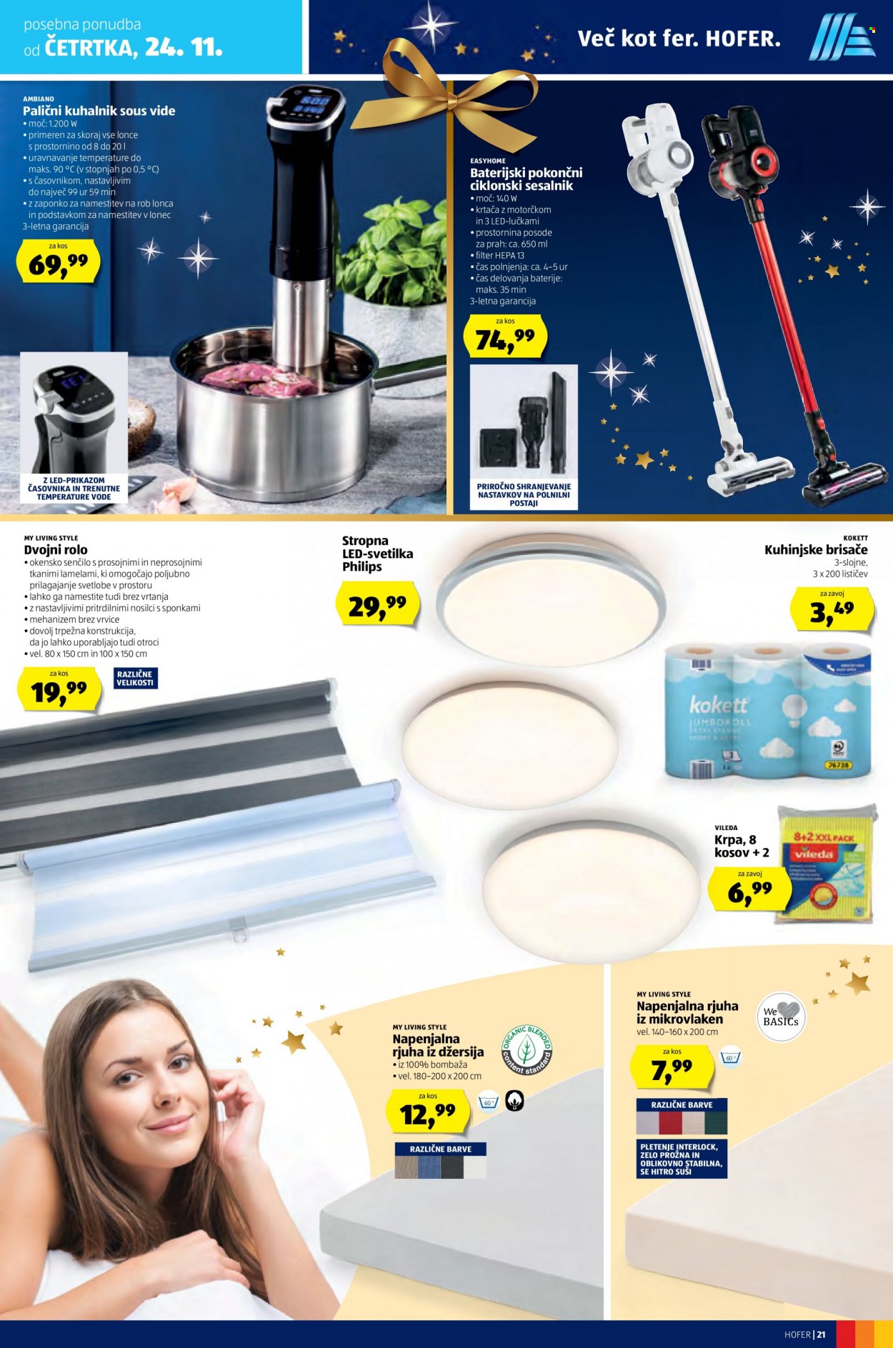 Hofer katalog - 17.11.2022 - 26.11.2022. Stran 21