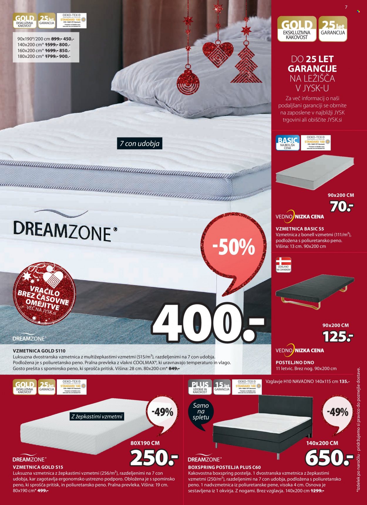 JYSK katalog - 17.11.2022 - 27.11.2022. Stran 7