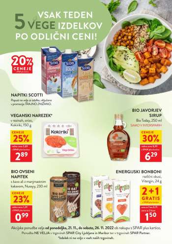 SPAR katalog - 21.11.2022 - 26.11.2022.