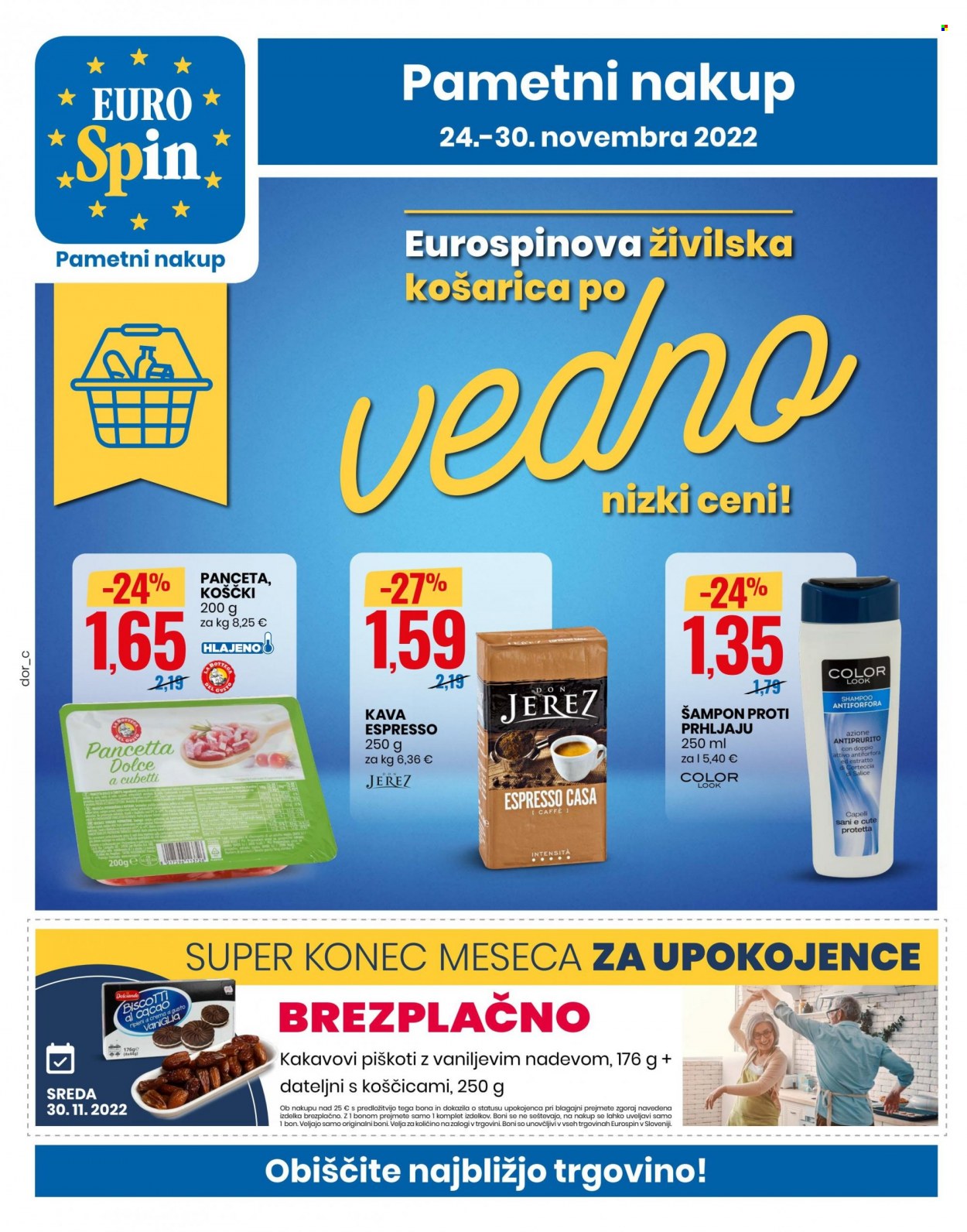 EuroSpin katalog - 24.11.2022 - 30.11.2022. Stran 1