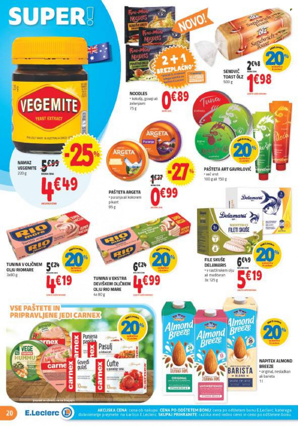 E.Leclerc katalog - 23.11.2022 - 3.12.2022. Stran 20