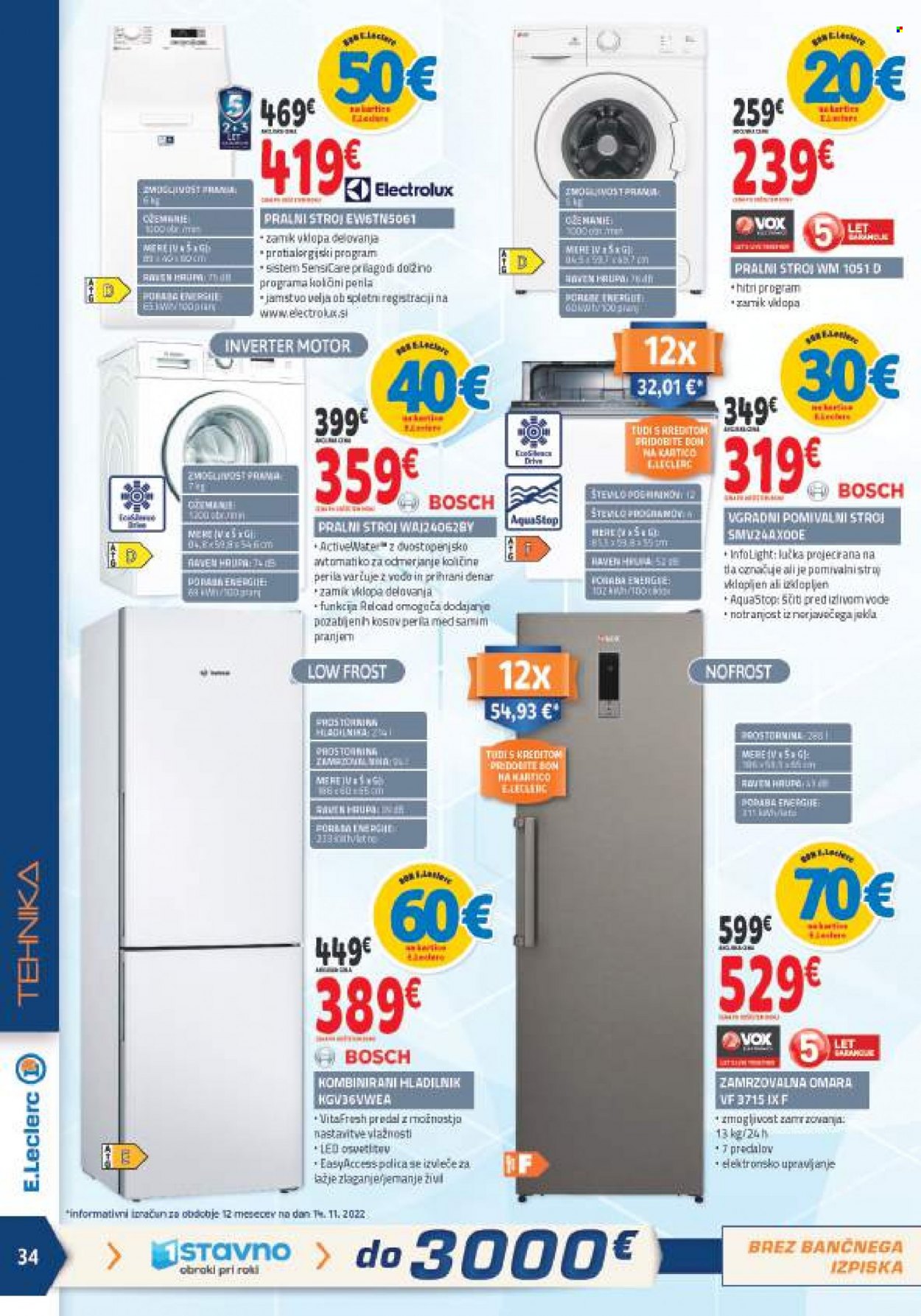 E.Leclerc katalog - 23.11.2022 - 3.12.2022. Stran 34