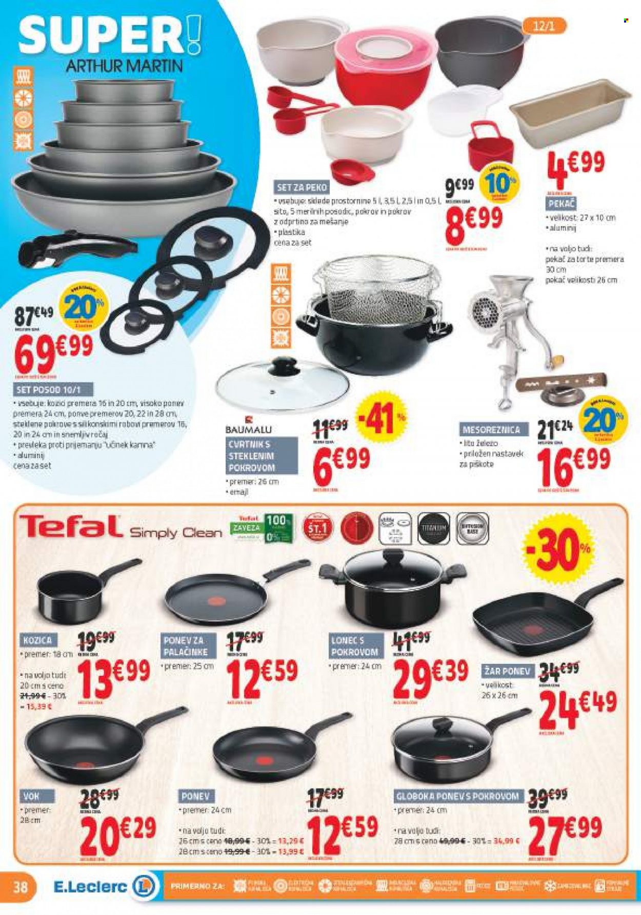 E.Leclerc katalog - 23.11.2022 - 3.12.2022. Stran 38