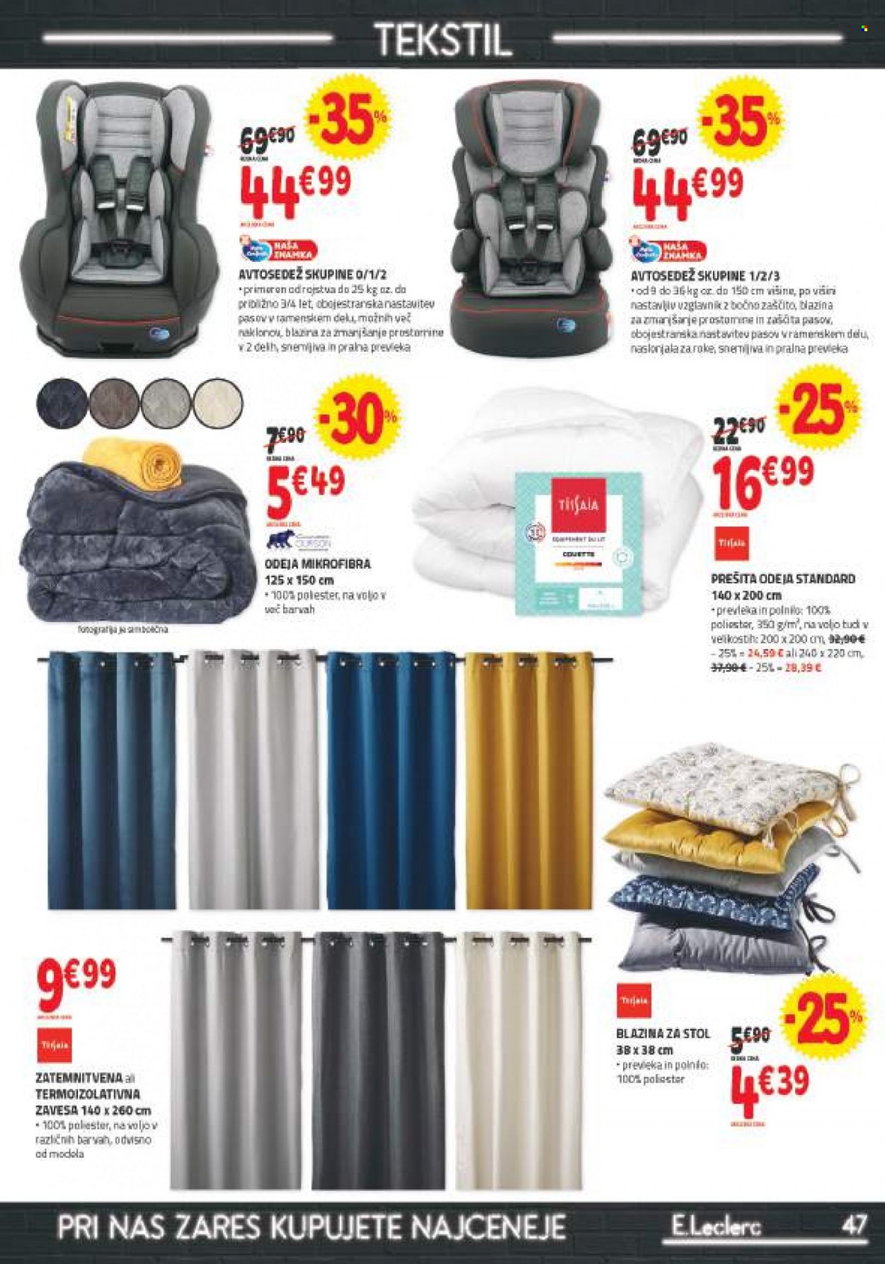 E.Leclerc katalog - 23.11.2022 - 3.12.2022. Stran 47