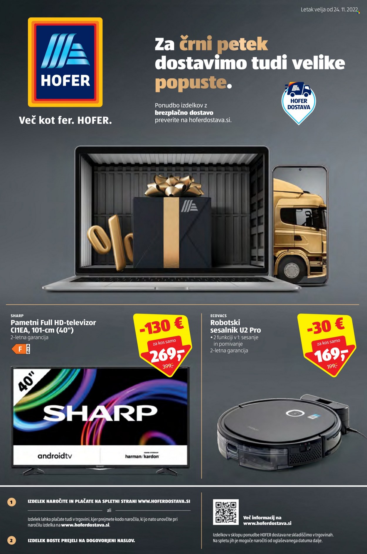 Hofer katalog - 24.11.2022 - 3.12.2022. Stran 1