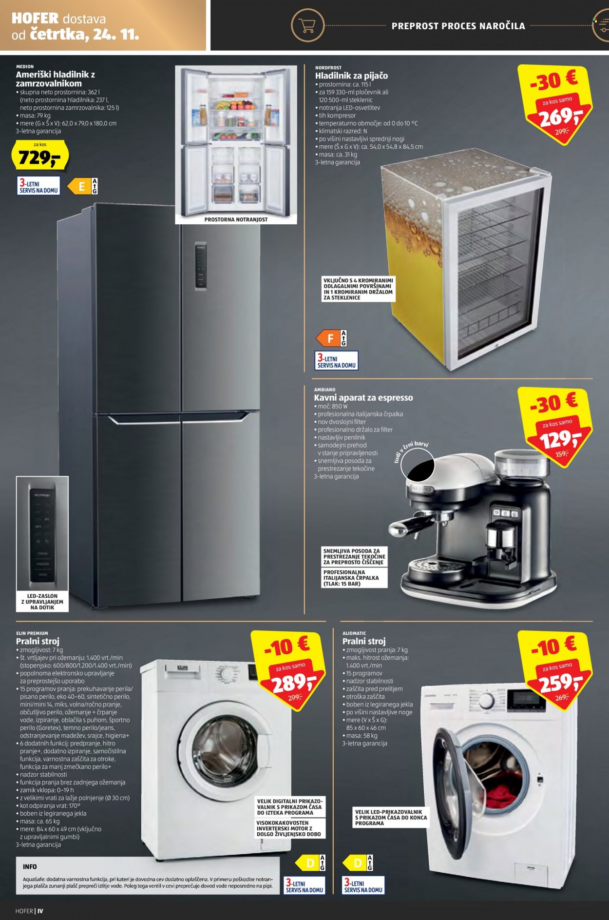 Hofer katalog - 24.11.2022 - 3.12.2022. Stran 4