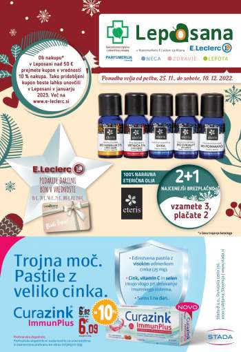 E.Leclerc katalog - 25.11.2022 - 10.12.2022.
