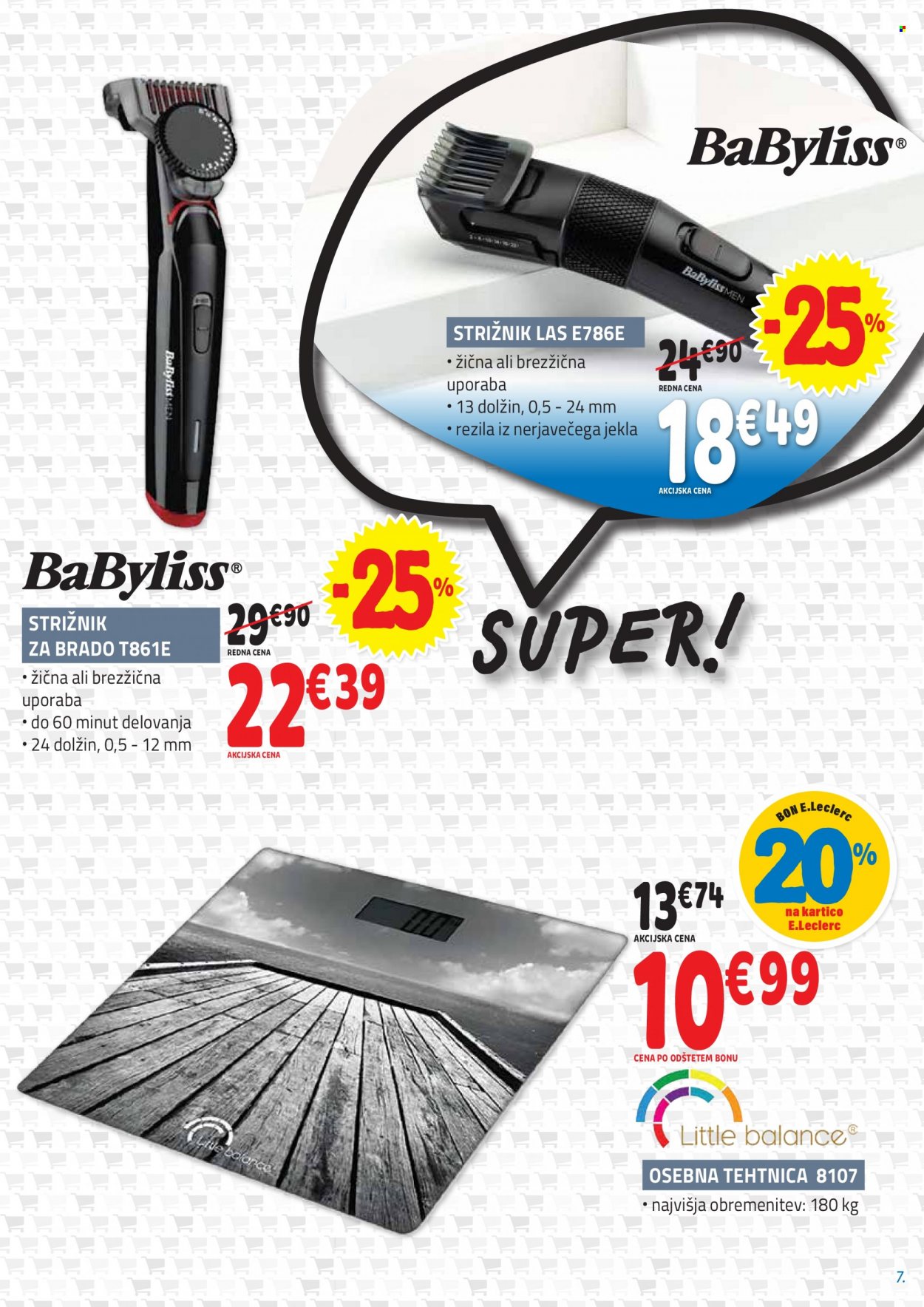 E.Leclerc katalog - 23.11.2022 - 3.12.2022. Stran 7