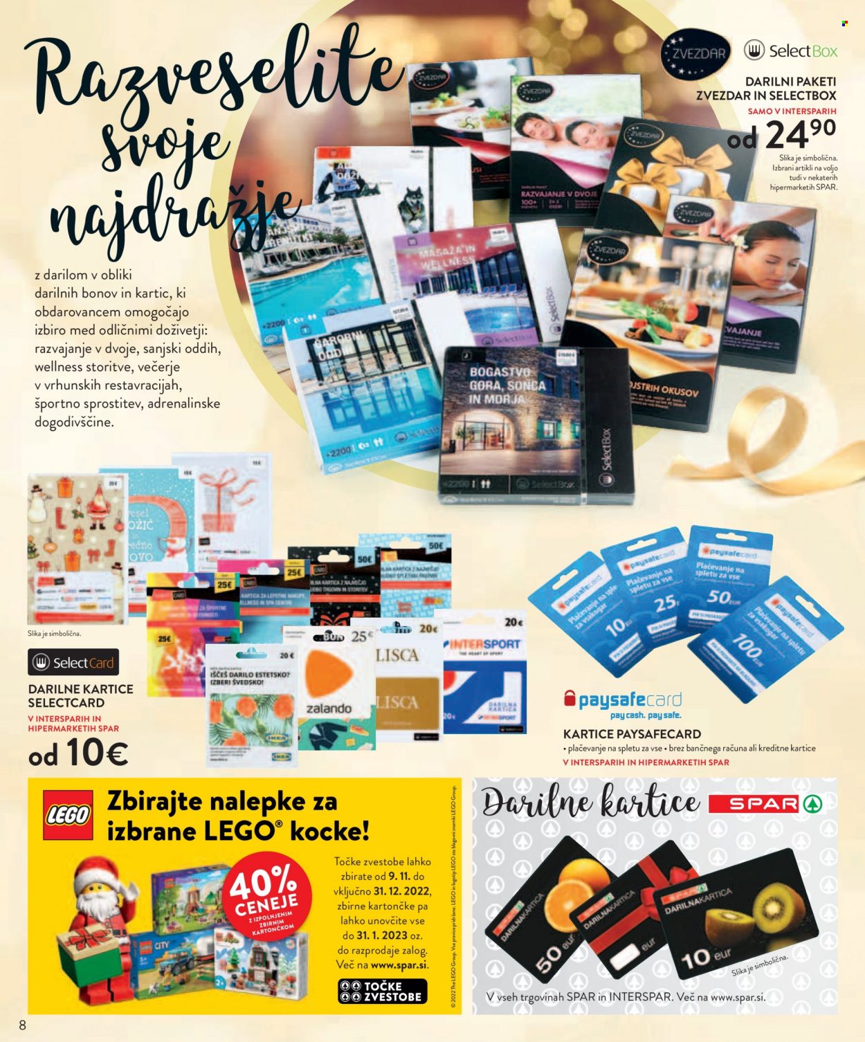 INTERSPAR katalog - 30.11.2022 - 3.1.2023. Stran 8