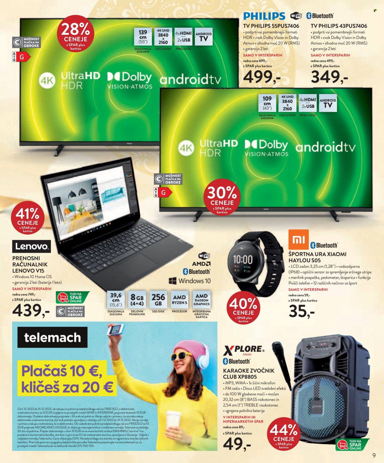 INTERSPAR katalog - 30.11.2022 - 3.1.2023. Stran 9