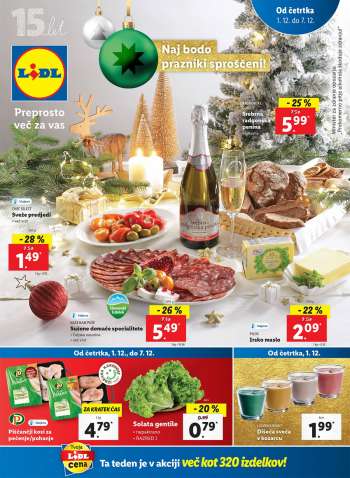 Lidl katalog - 01.12.2022 - 11.12.2022.