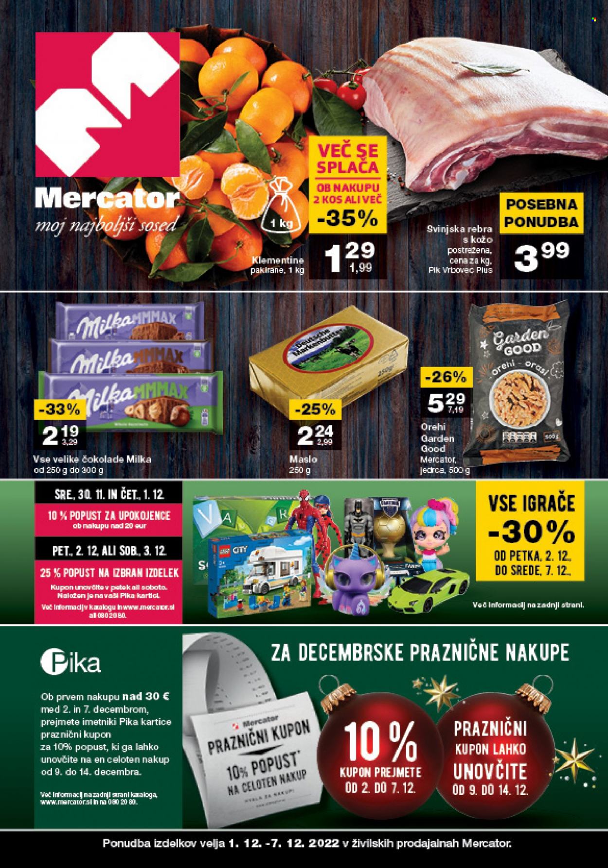 Mercator katalog - 1.12.2022 - 7.12.2022. Stran 1