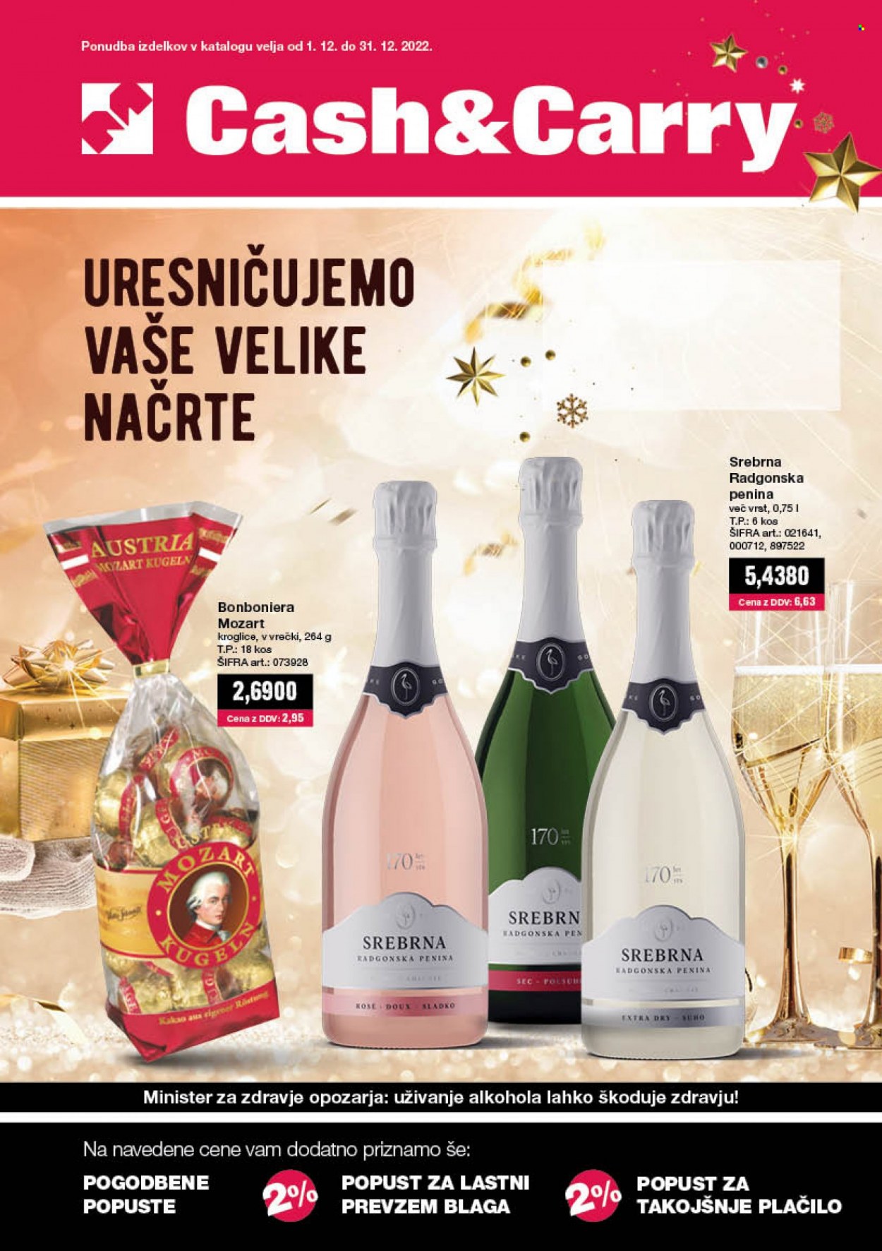 Mercator Cash & Carry katalog - 1.12.2022 - 31.12.2022. Stran 1