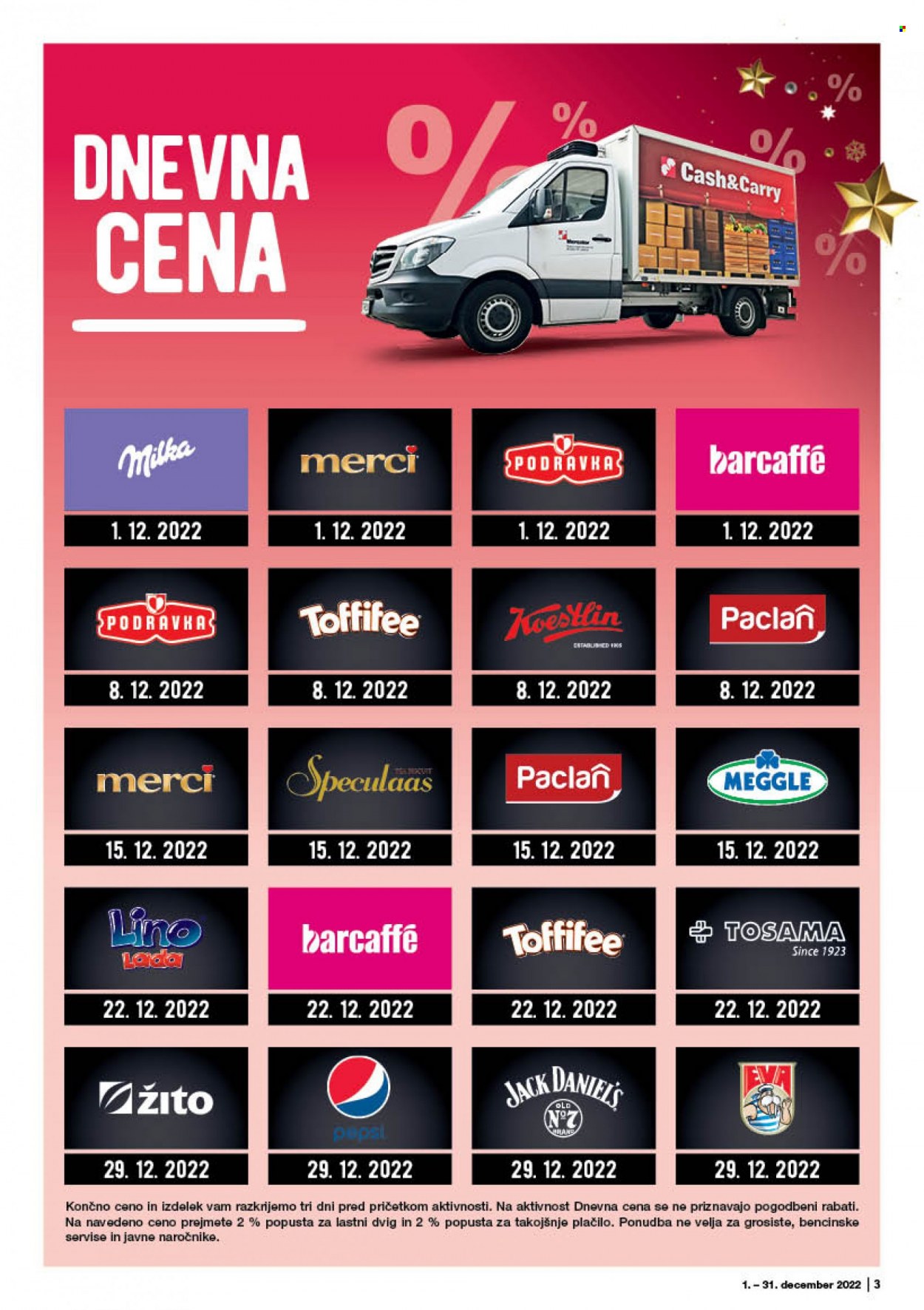 Mercator Cash & Carry katalog - 1.12.2022 - 31.12.2022. Stran 3