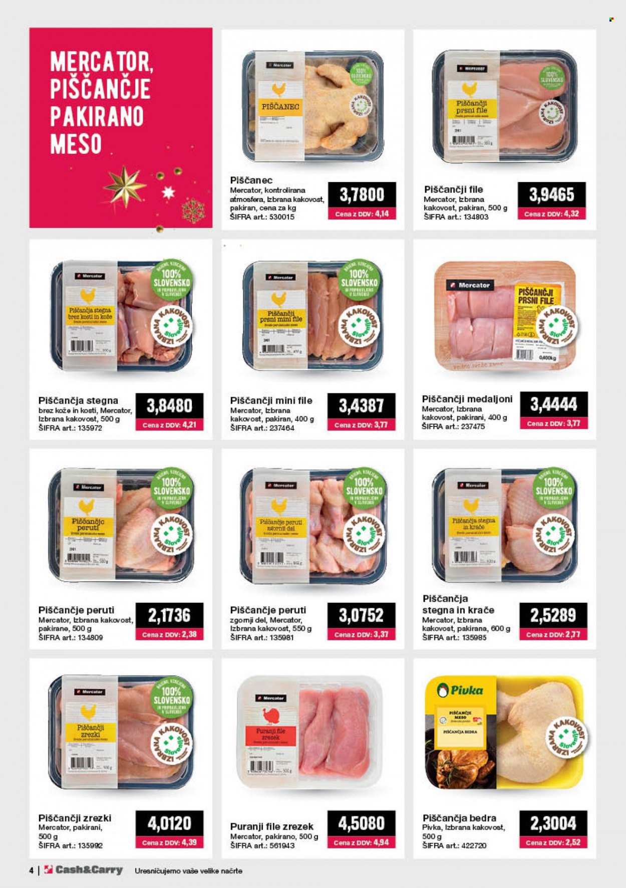 Mercator Cash & Carry katalog - 1.12.2022 - 31.12.2022. Stran 4