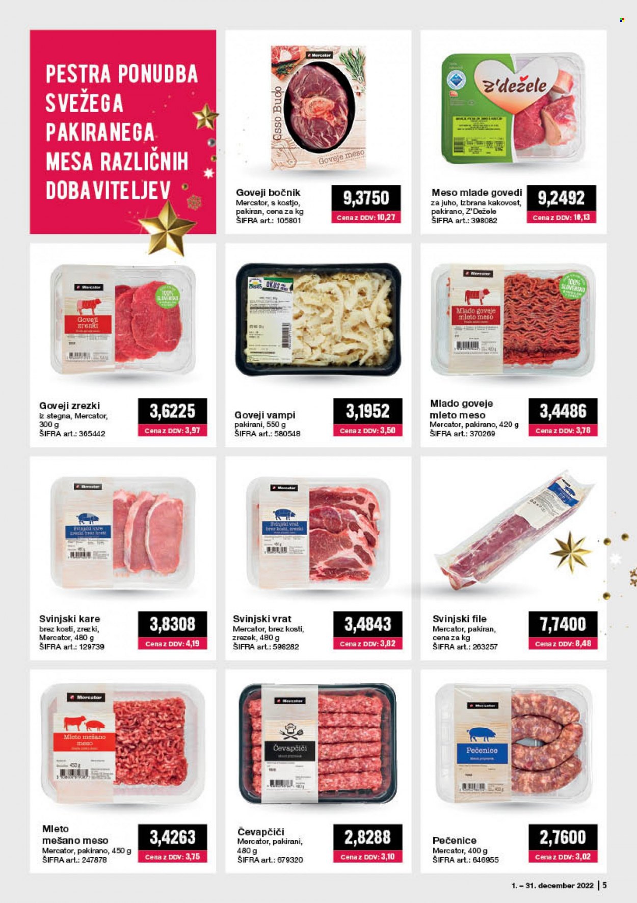 Mercator Cash & Carry katalog - 1.12.2022 - 31.12.2022. Stran 5