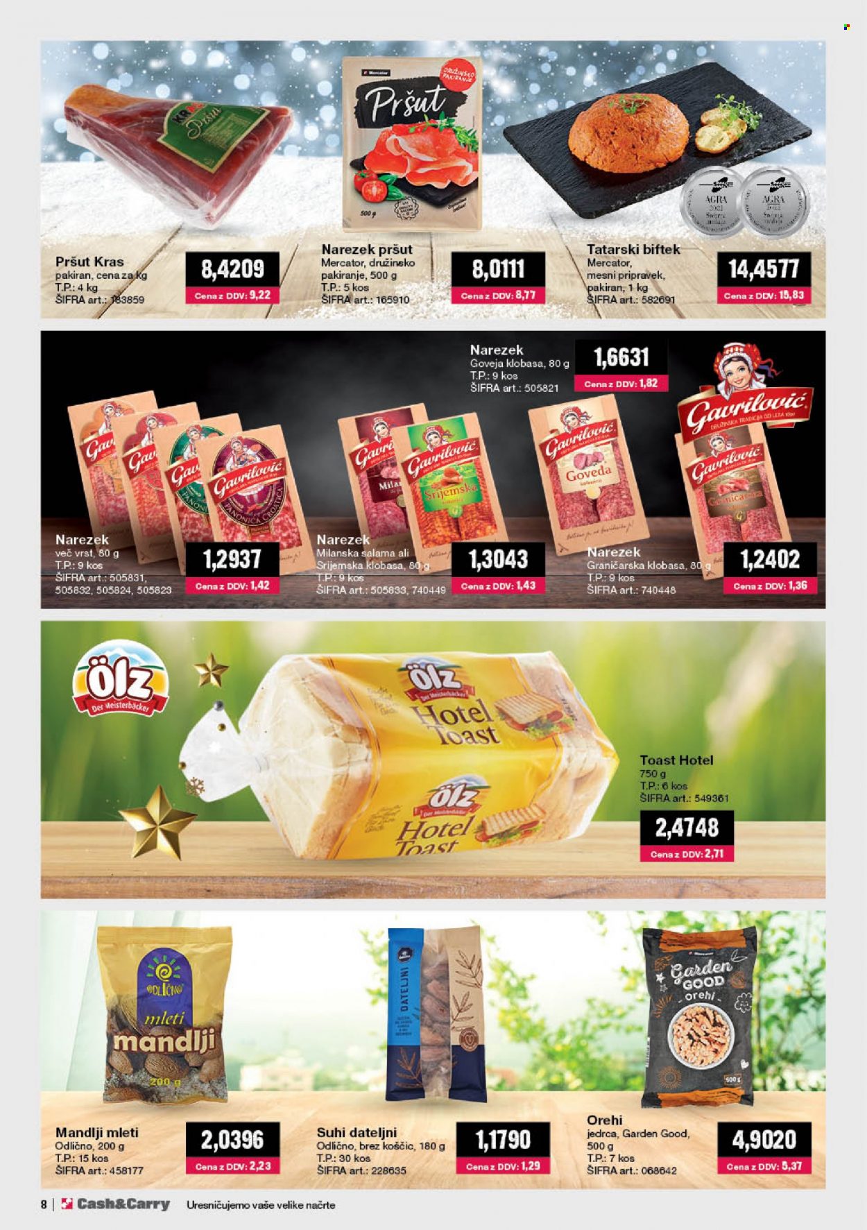 Mercator Cash & Carry katalog - 1.12.2022 - 31.12.2022. Stran 8