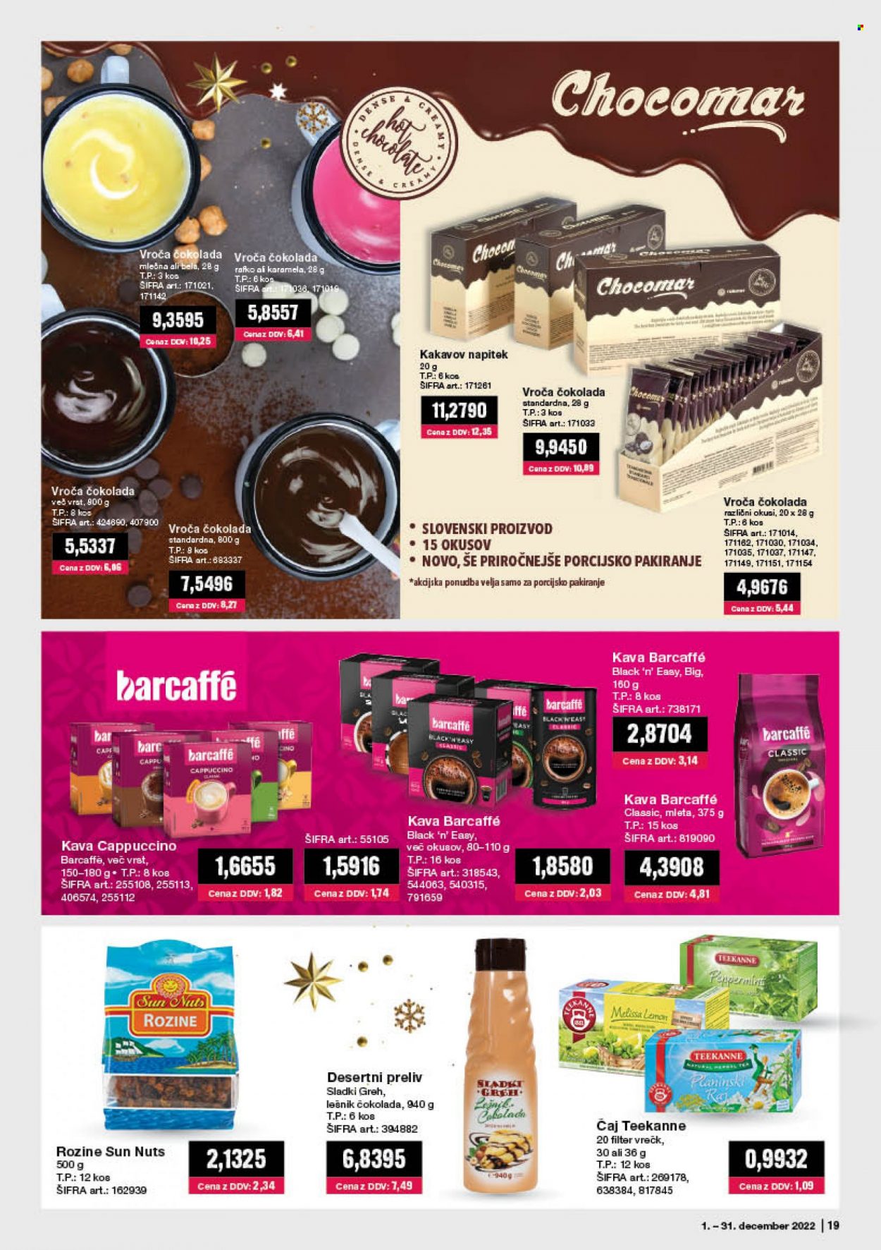 Mercator Cash & Carry katalog - 1.12.2022 - 31.12.2022. Stran 19