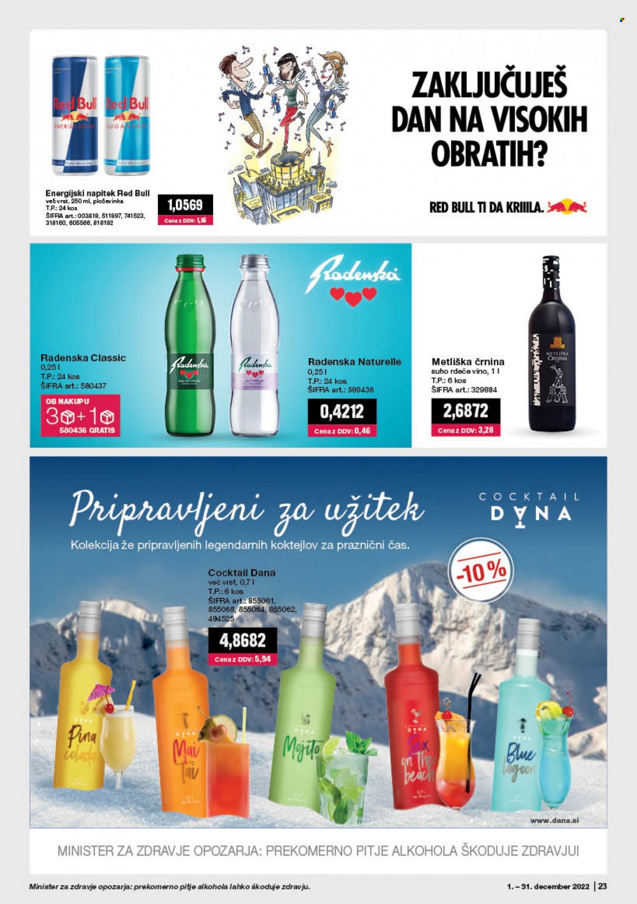 Mercator Cash & Carry katalog - 1.12.2022 - 31.12.2022. Stran 23