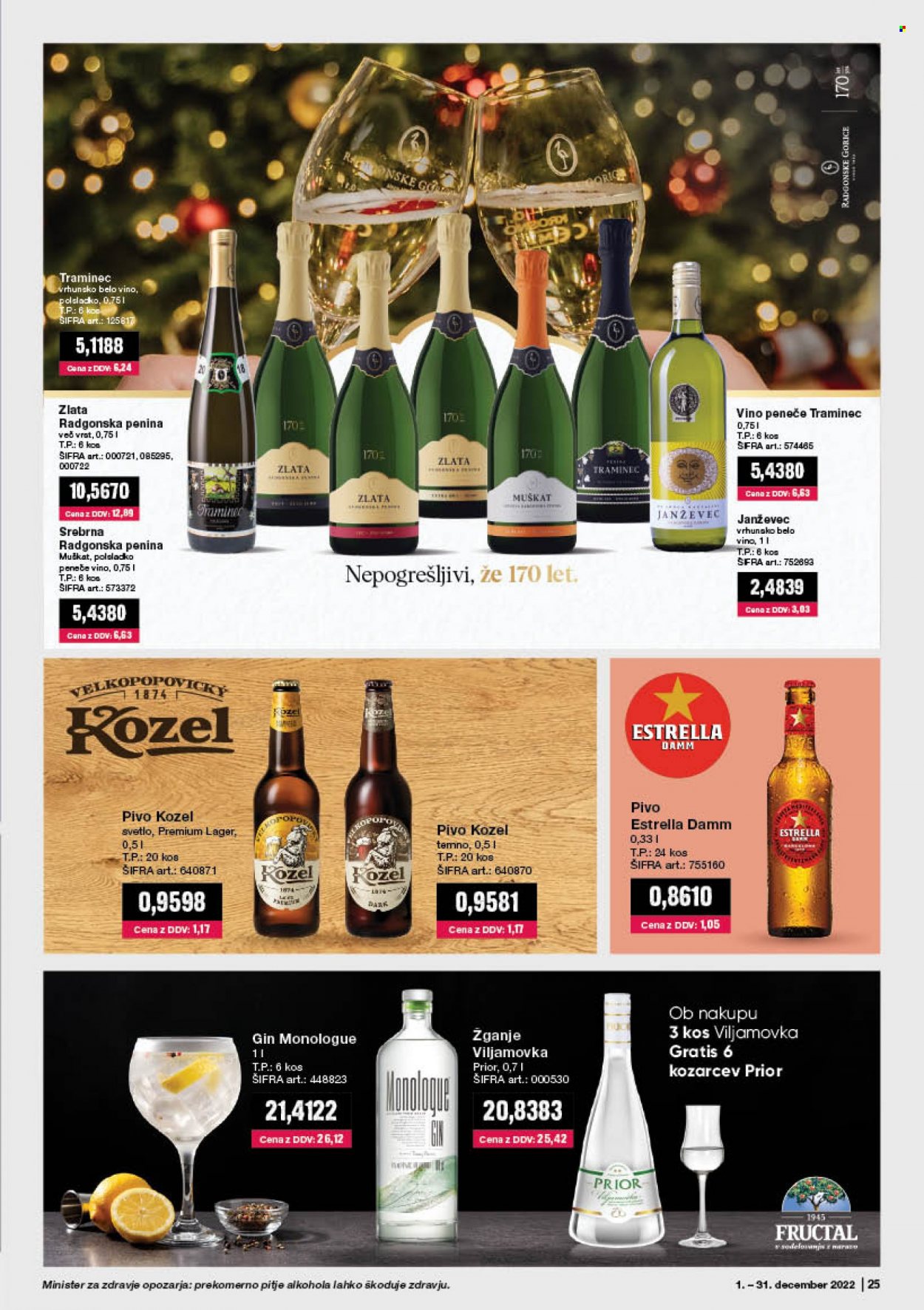 Mercator Cash & Carry katalog - 1.12.2022 - 31.12.2022. Stran 25