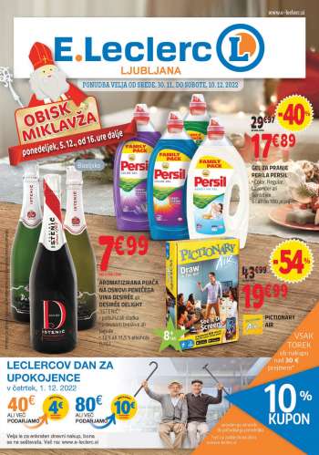E.Leclerc katalog - 30.11.2022 - 10.12.2022.