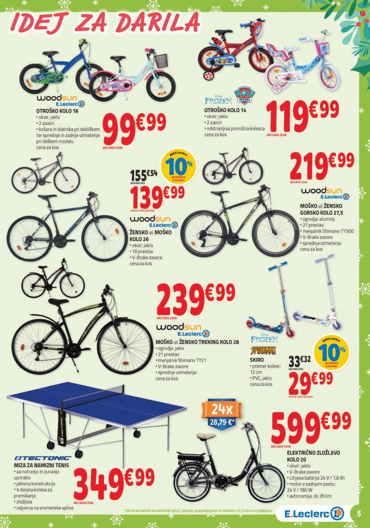 E.Leclerc katalog - 30.11.2022 - 10.12.2022. Stran 5