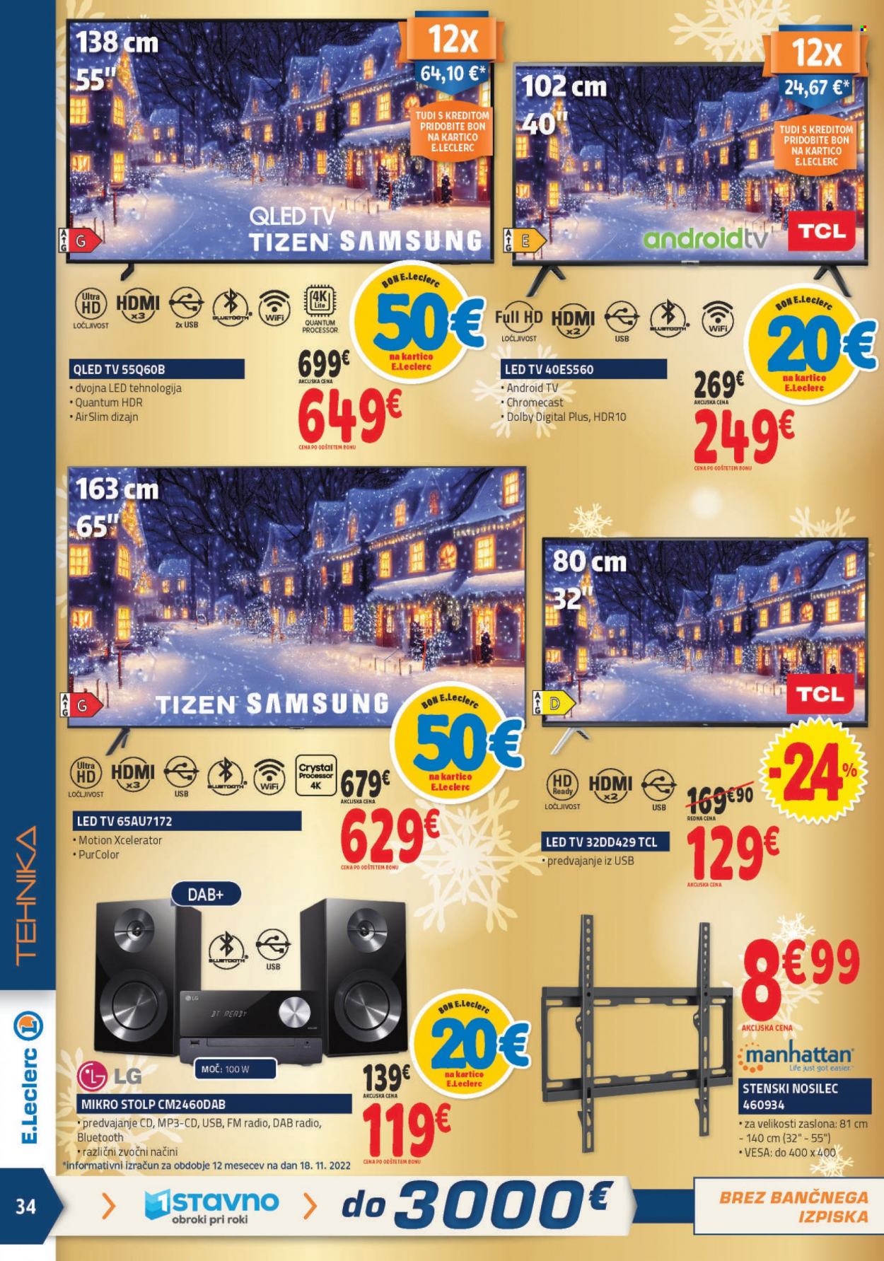 E.Leclerc katalog - 30.11.2022 - 10.12.2022. Stran 34