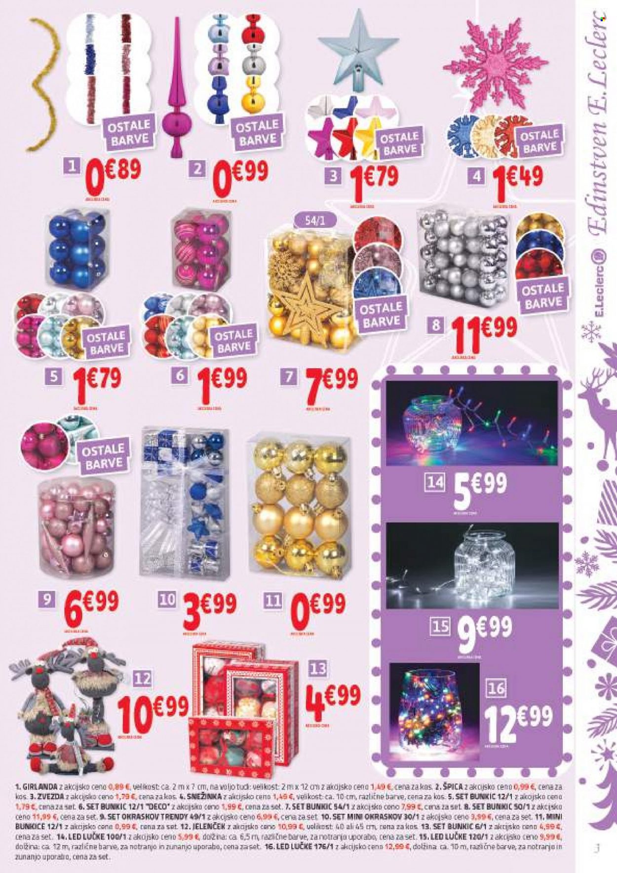 E.Leclerc katalog - 30.11.2022 - 31.12.2022. Stran 3