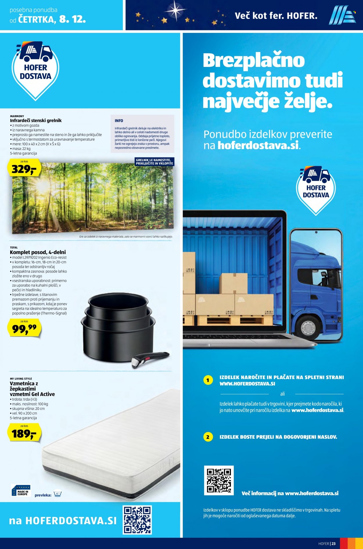Hofer katalog - 1.12.2022 - 10.12.2022. Stran 23