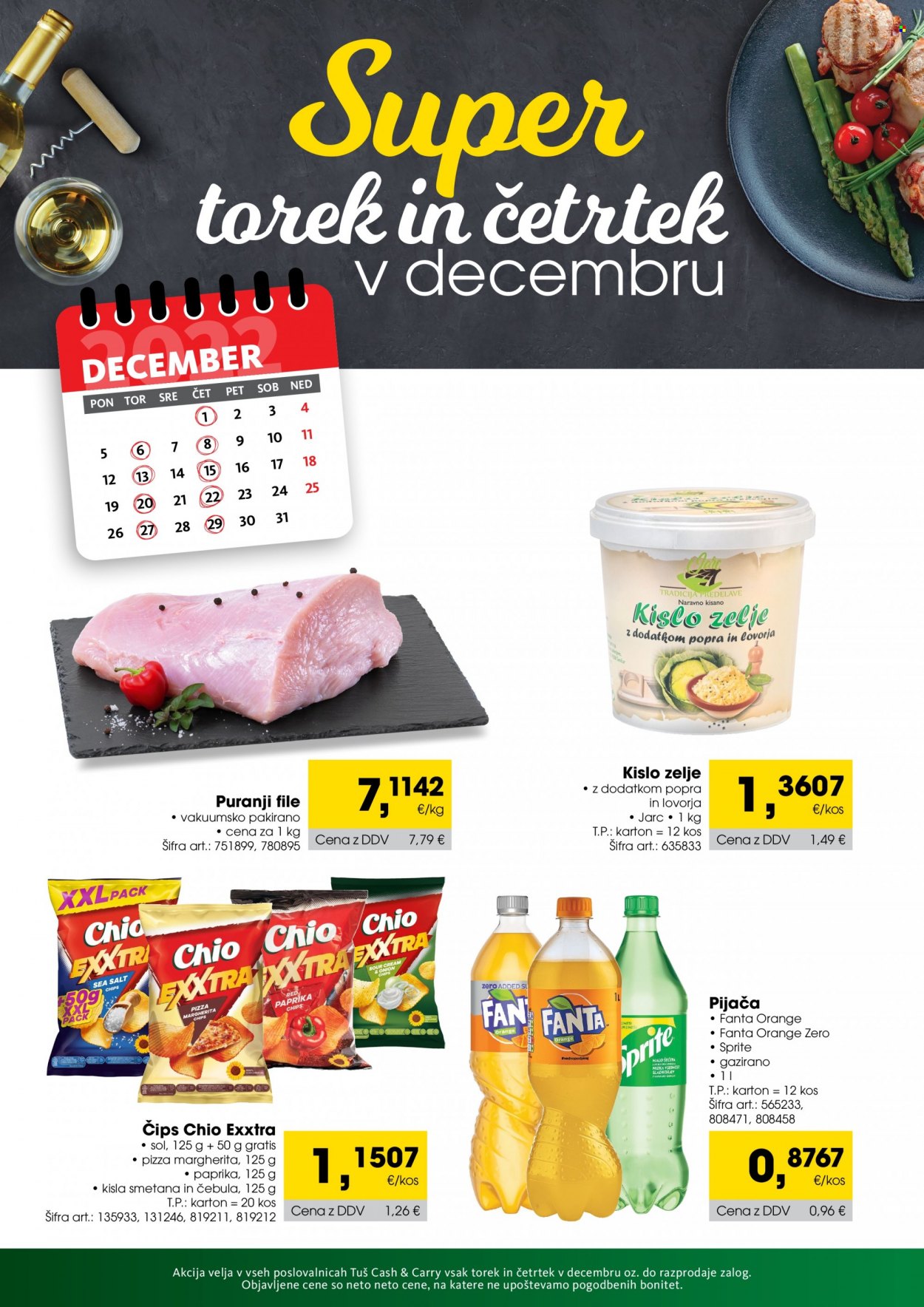 Tuš Cash & Carry katalog - 1.12.2022 - 31.12.2022. Stran 1