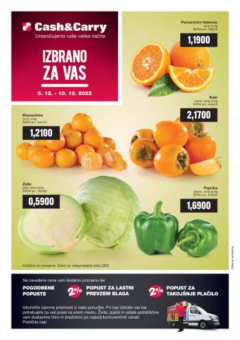 Mercator Cash & Carry katalog - 05.12.2022 - 10.12.2022.