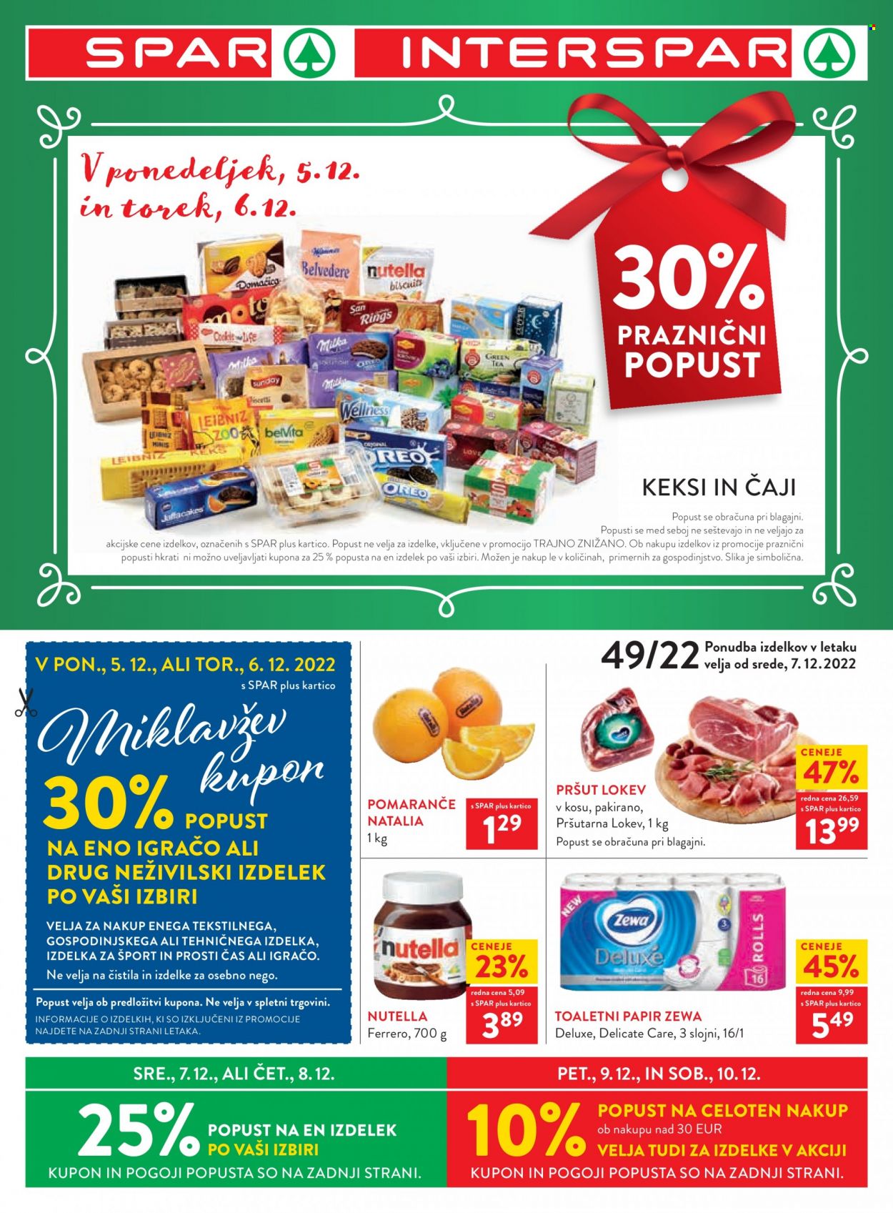SPAR katalog - 7.12.2022 - 31.12.2022. Stran 1