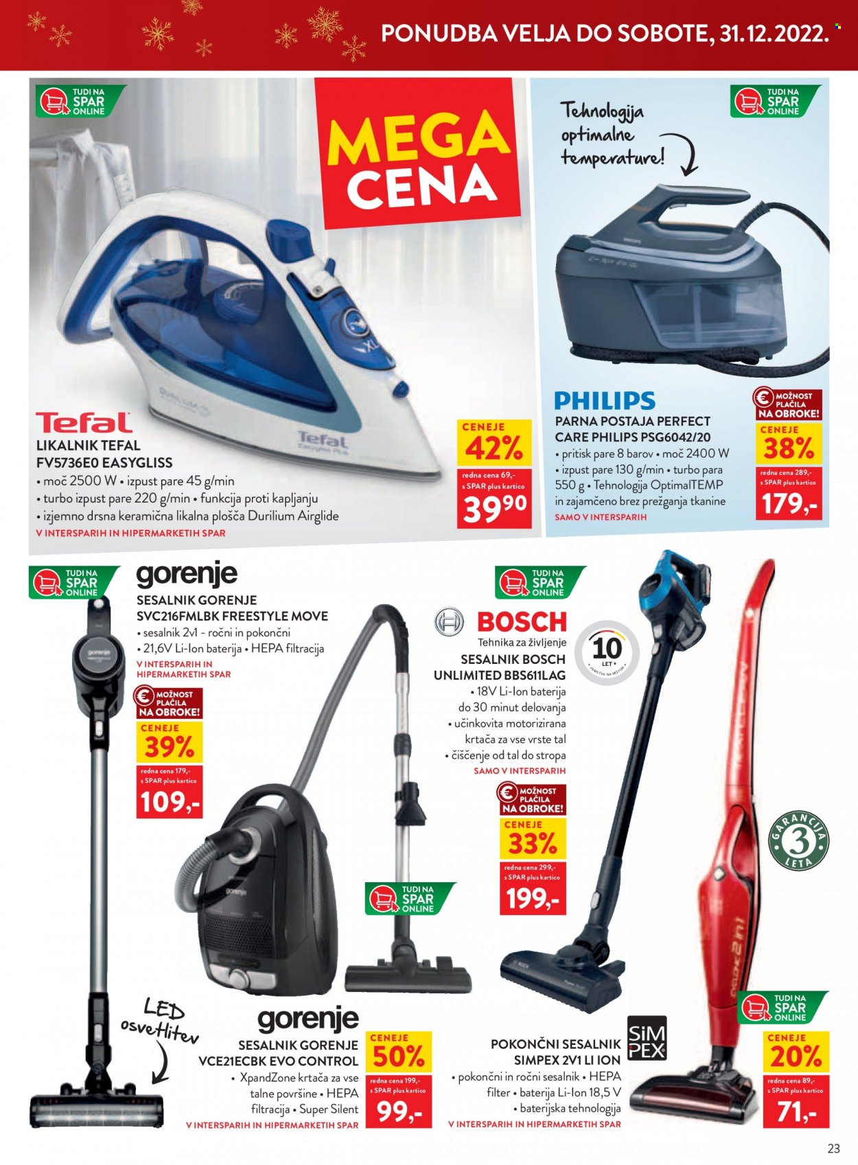 SPAR katalog - 7.12.2022 - 31.12.2022. Stran 23
