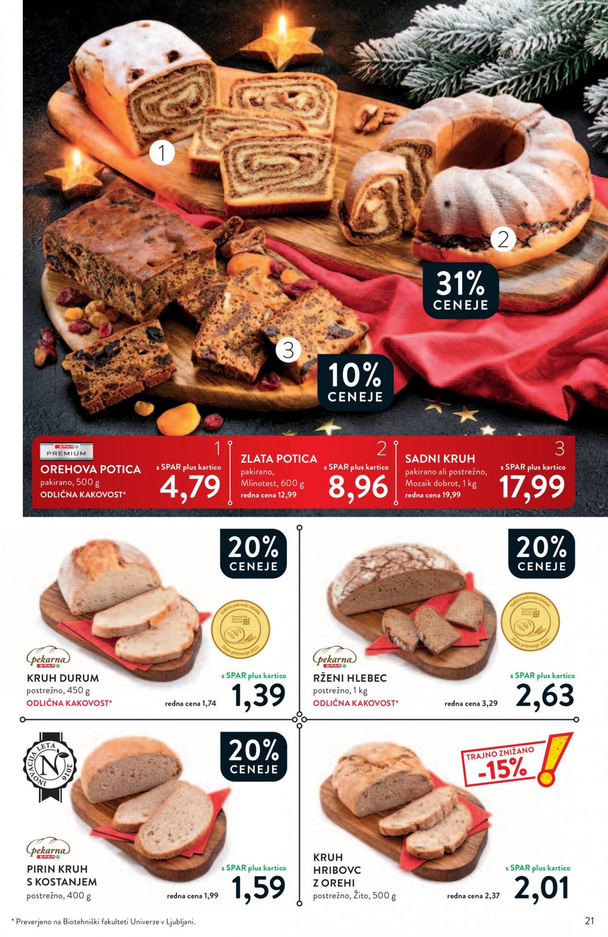 SPAR katalog - 7.12.2022 - 31.12.2022. Stran 21