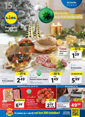 Lidl katalog - 08.12.2022 - 14.12.2022.