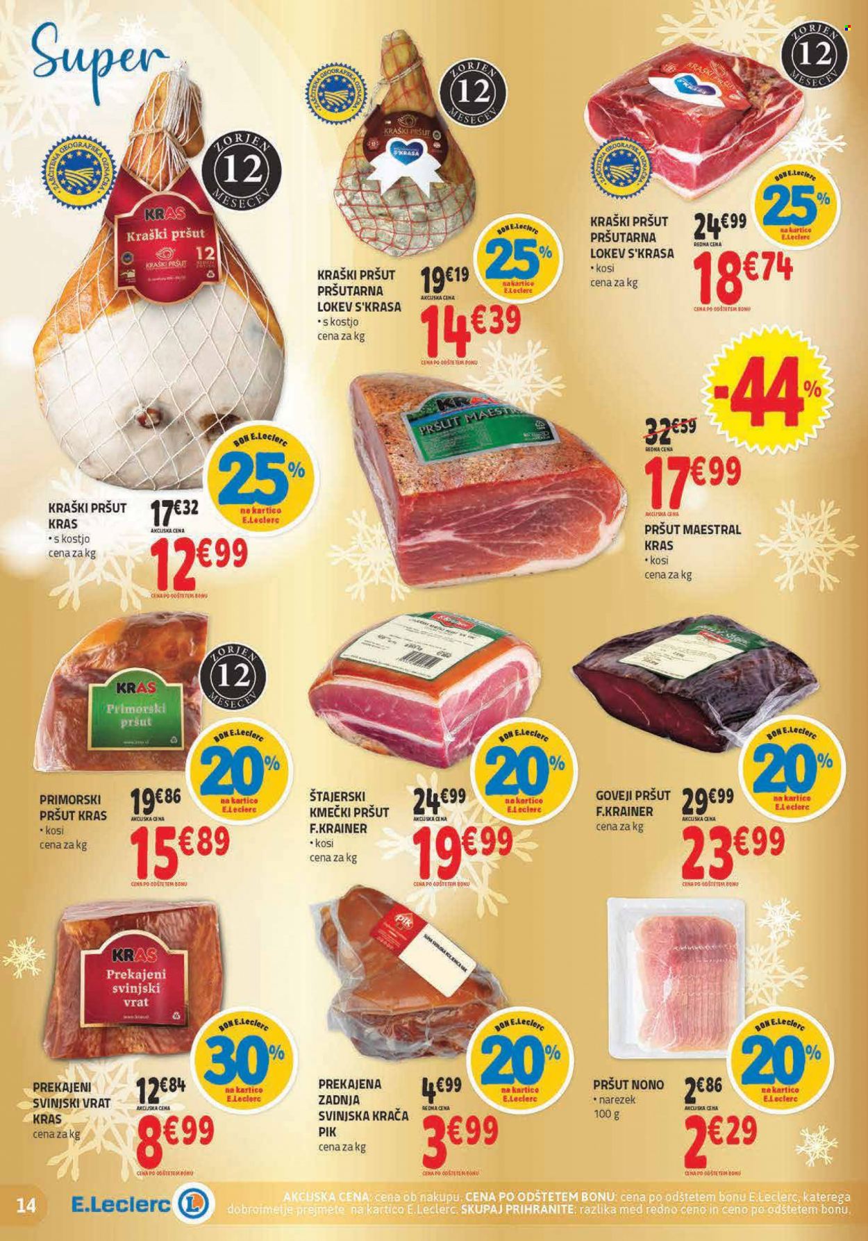 E.Leclerc katalog - 7.12.2022 - 17.12.2022. Stran 14