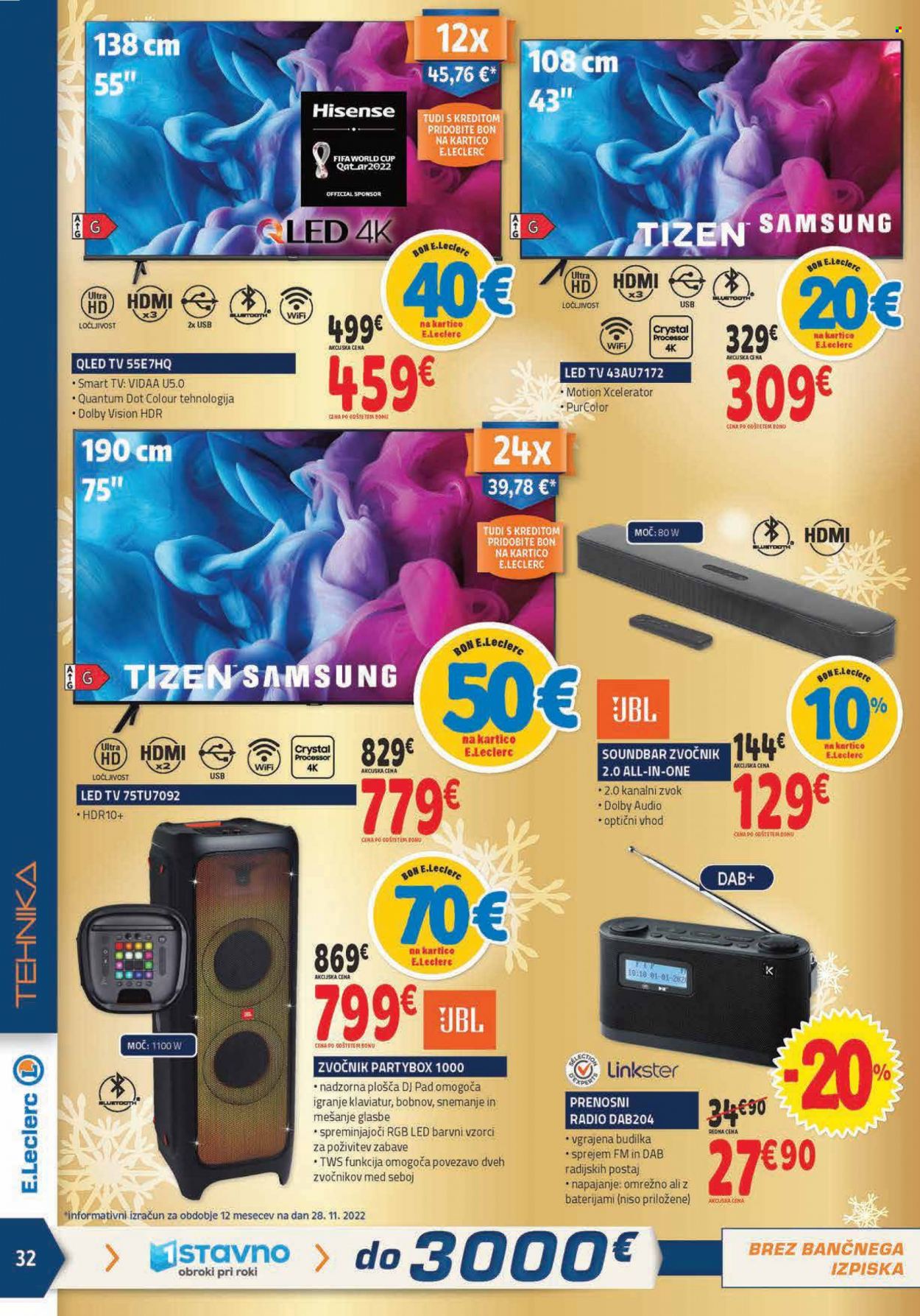 E.Leclerc katalog - 7.12.2022 - 17.12.2022. Stran 32