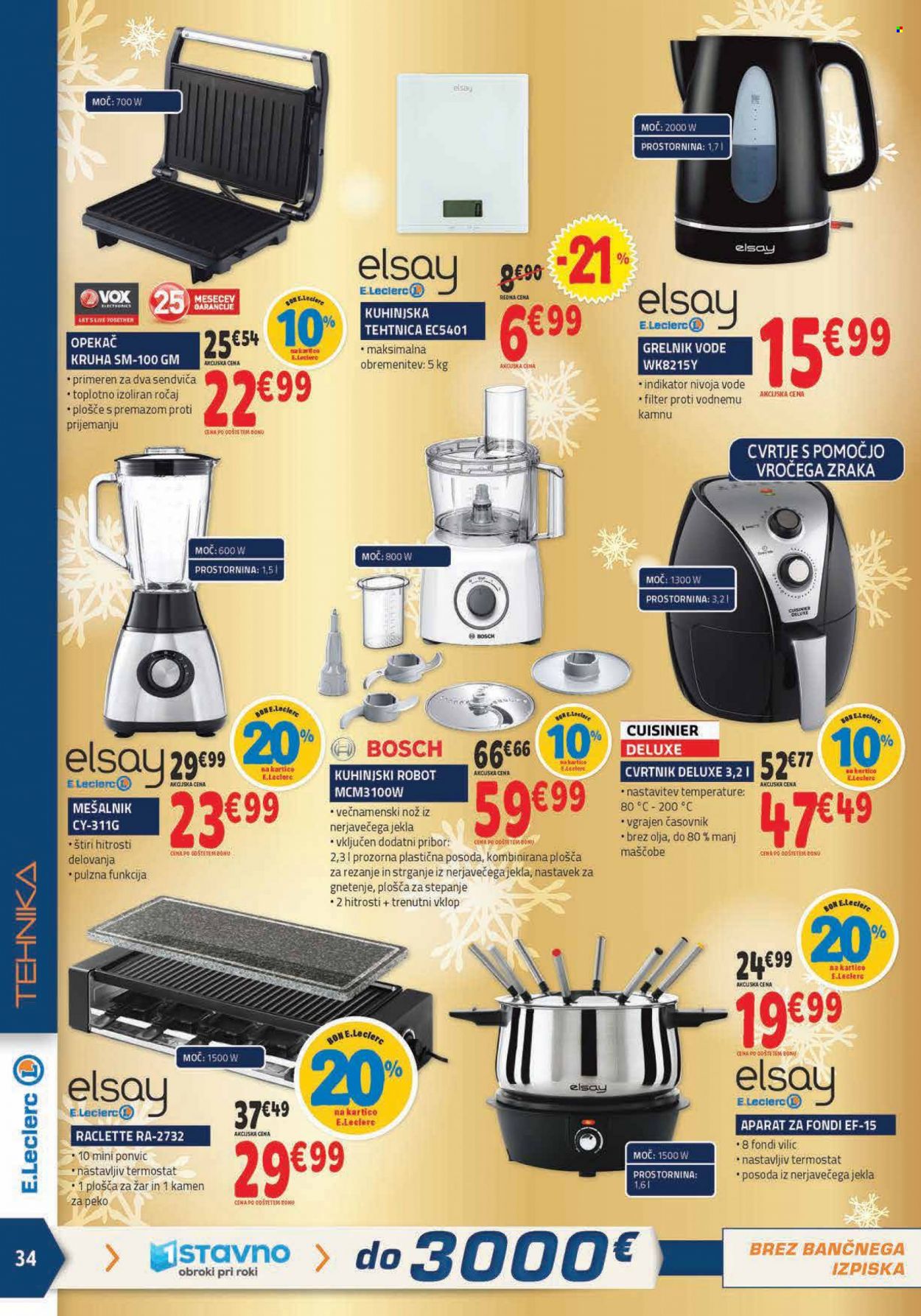E.Leclerc katalog - 7.12.2022 - 17.12.2022. Stran 34