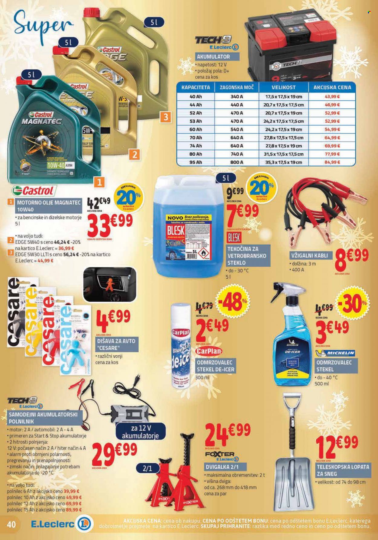 E.Leclerc katalog - 7.12.2022 - 17.12.2022. Stran 40
