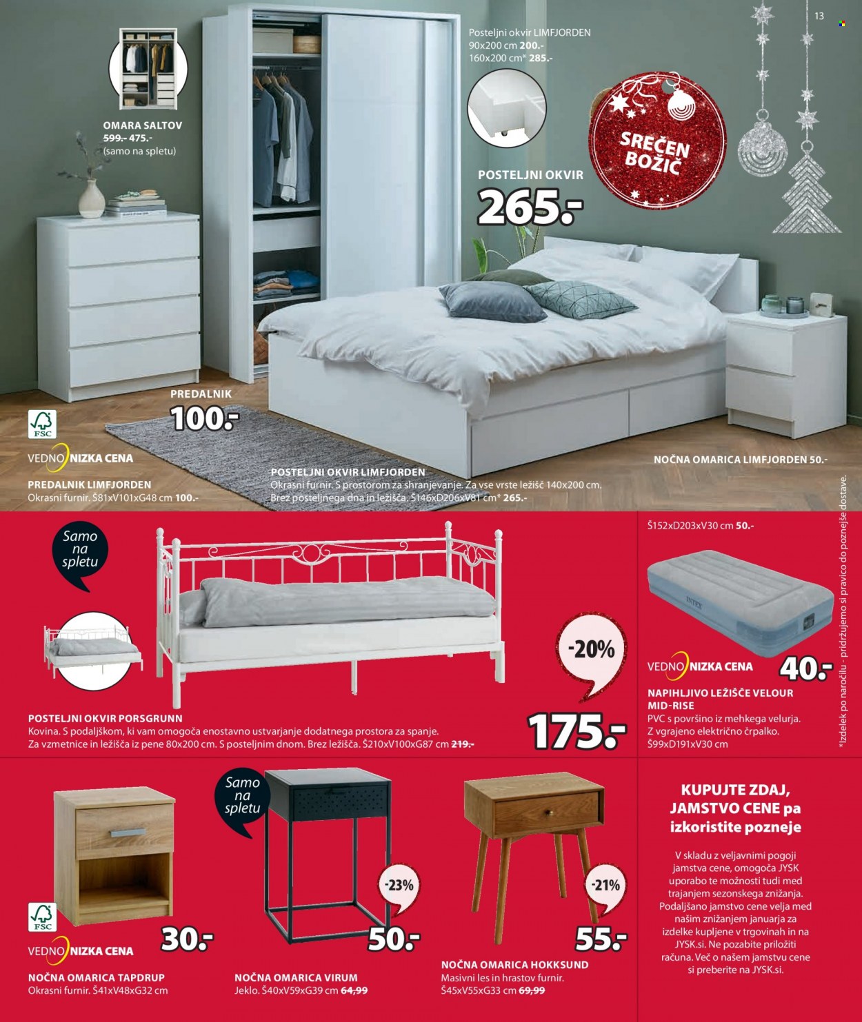 JYSK katalog - 8.12.2022 - 31.12.2022. Stran 13