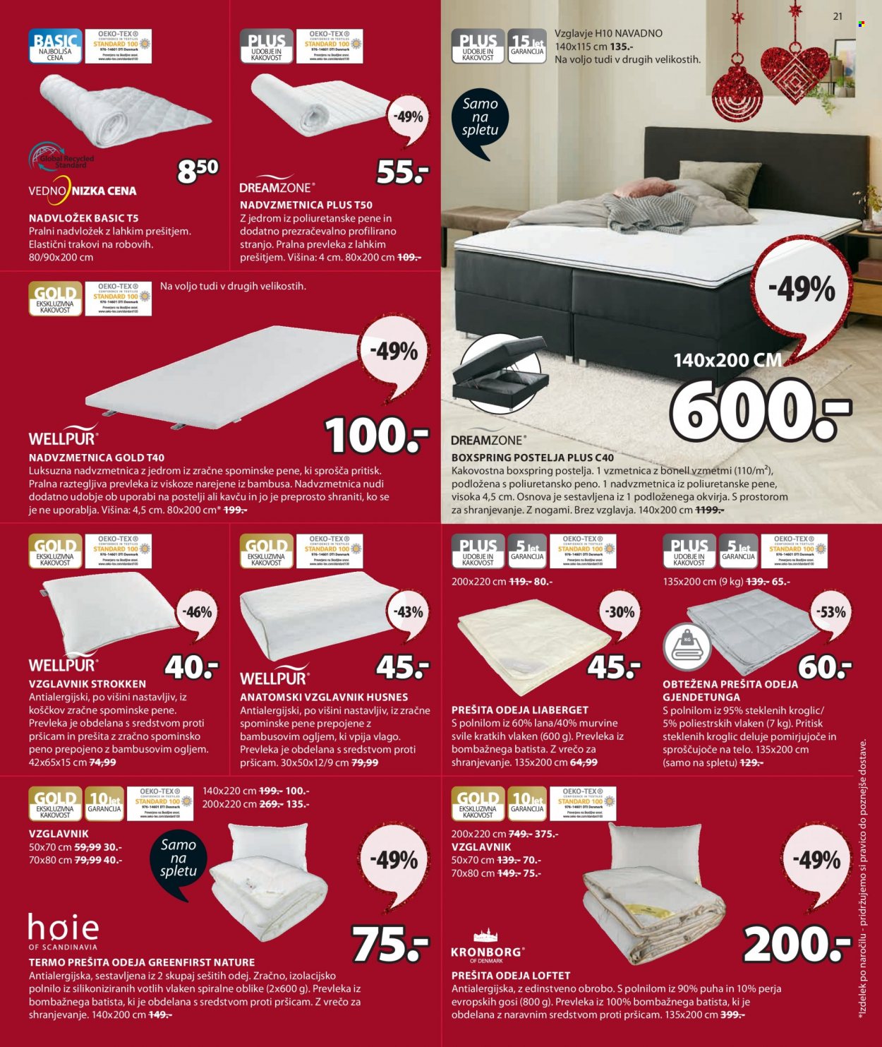 JYSK katalog - 8.12.2022 - 31.12.2022. Stran 21