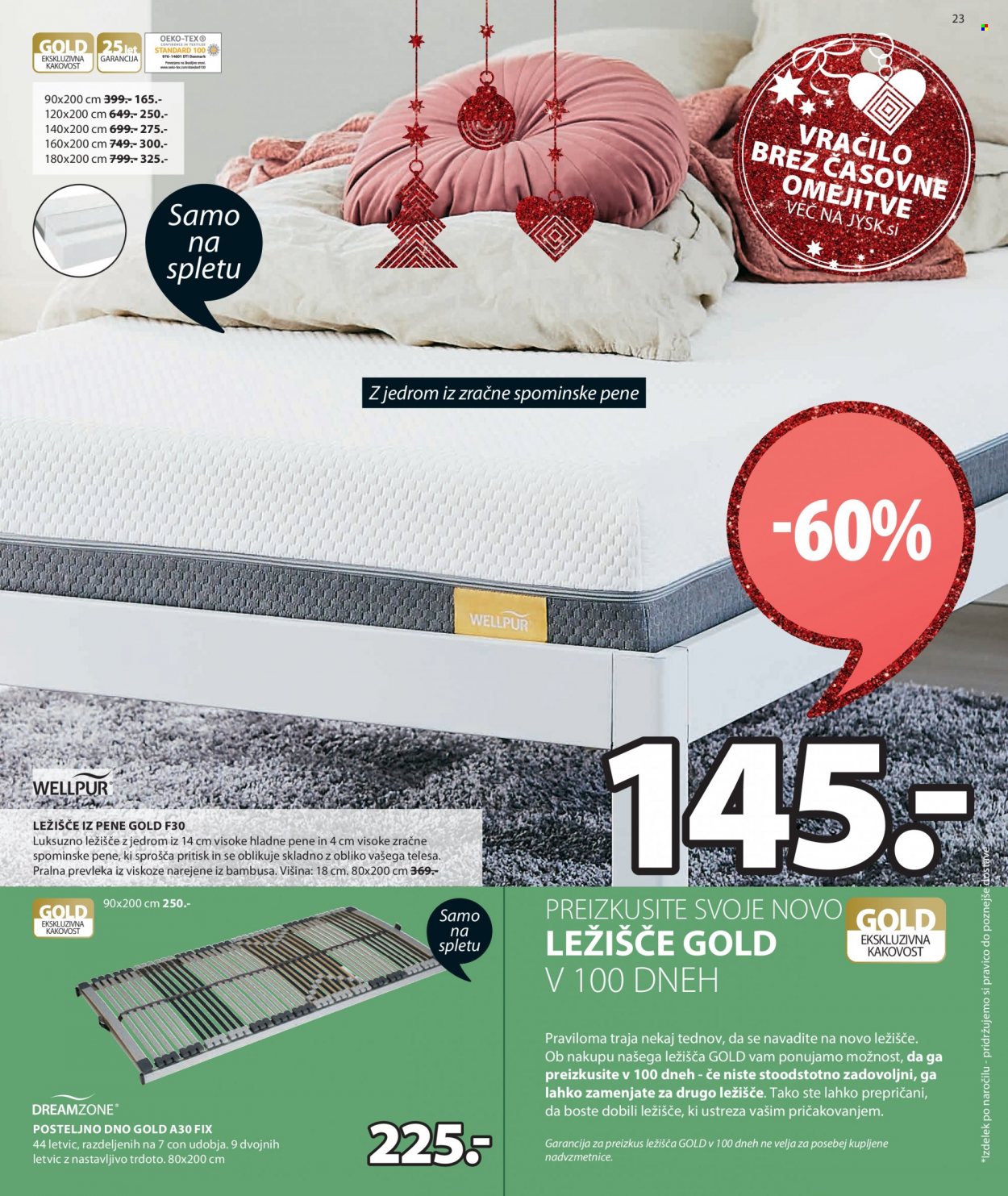 JYSK katalog - 8.12.2022 - 31.12.2022. Stran 23