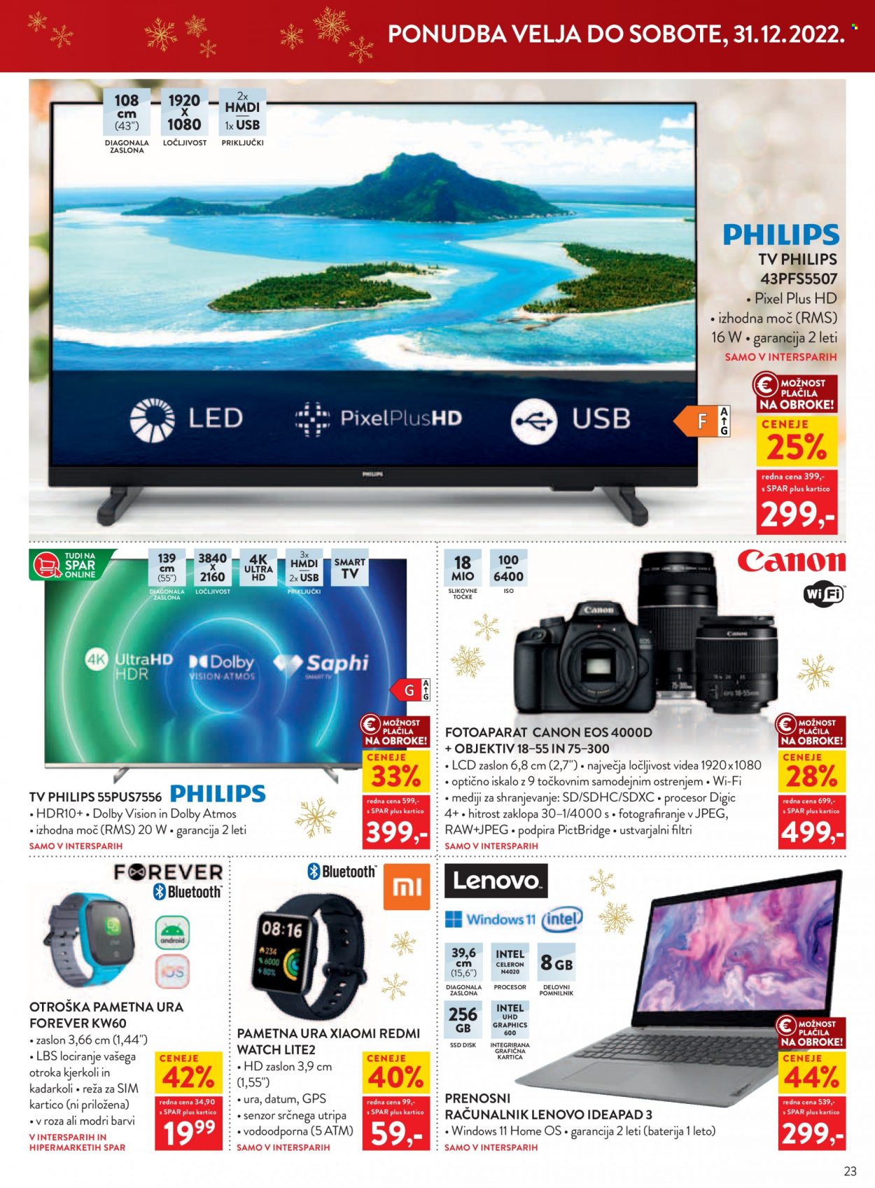 SPAR katalog - 14.12.2022 - 31.12.2022. Stran 23