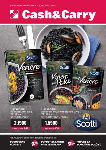 Mercator Cash & Carry katalog - 05.12.2022 - 31.01.2023.