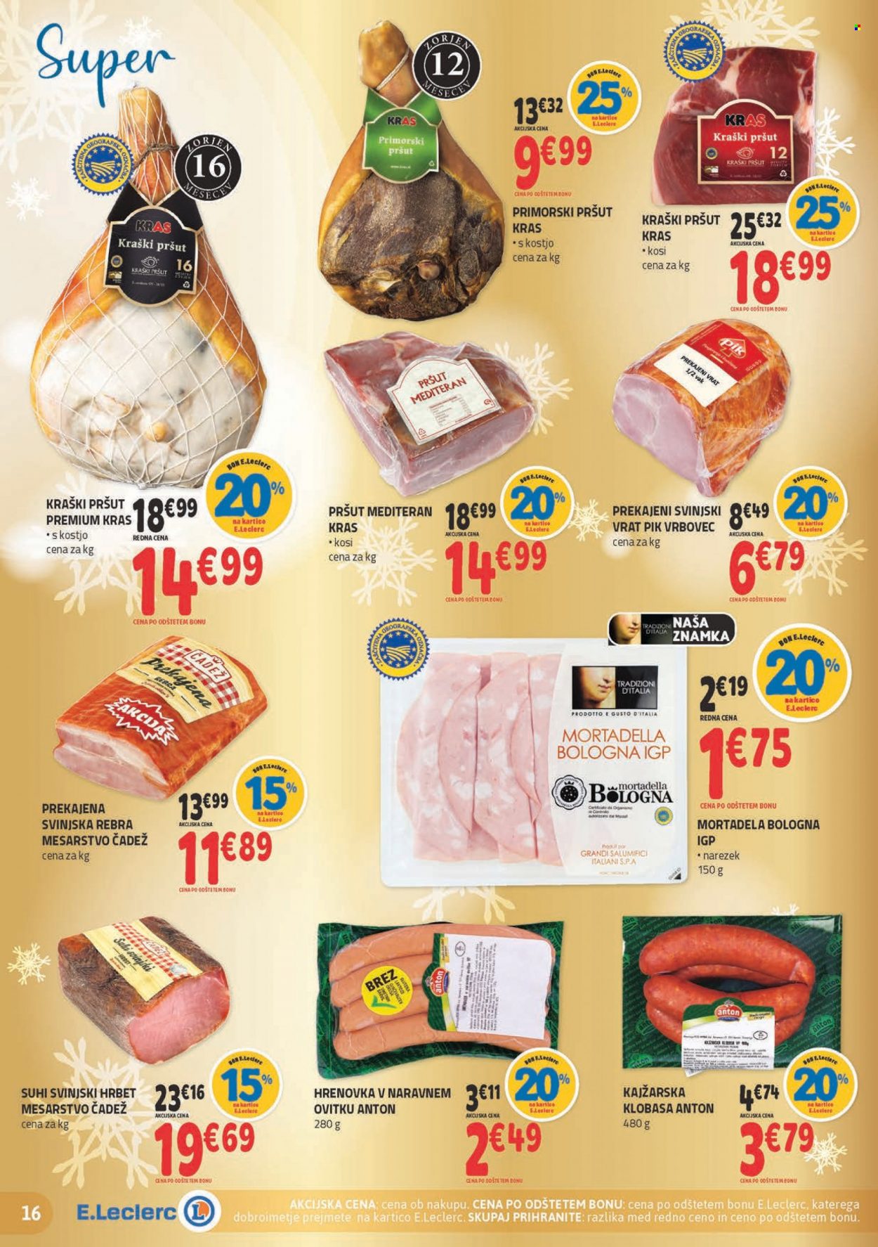 E.Leclerc katalog - 14.12.2022 - 24.12.2022. Stran 16