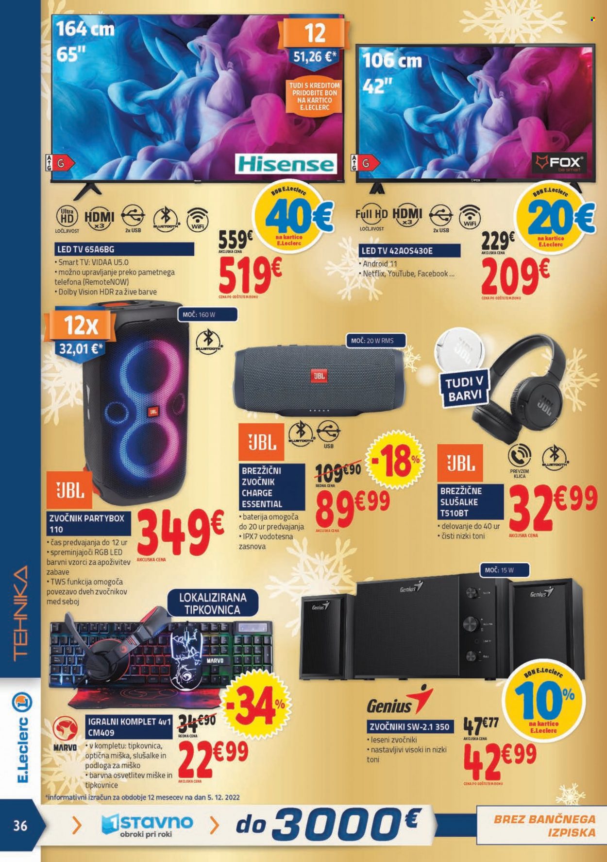 E.Leclerc katalog - 14.12.2022 - 24.12.2022. Stran 36